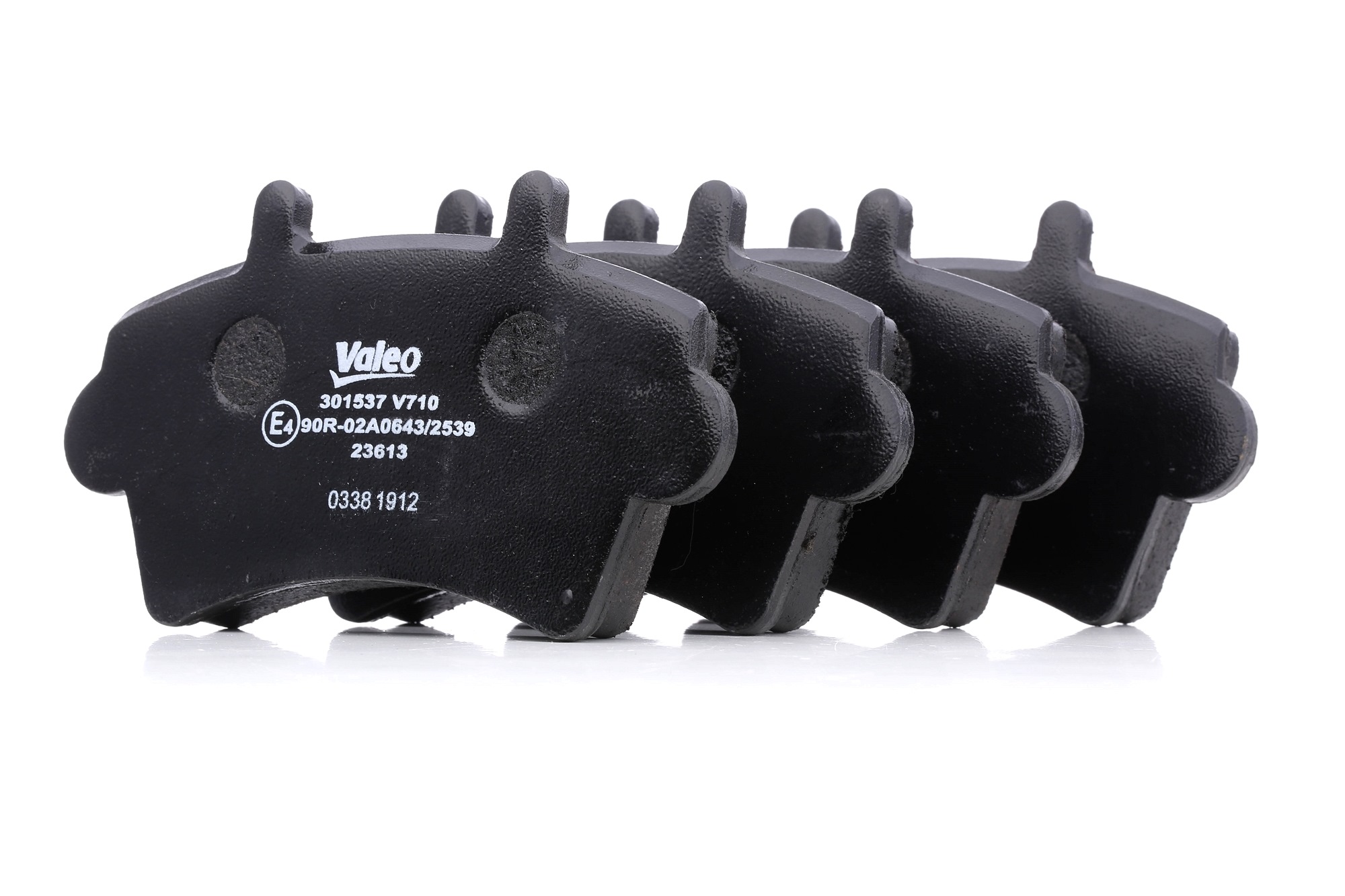 VALEO Plaquettes De Frein 301537 Jeu De Plaquettes De Frein,Jeu de plaquettes de frein, frein à disq