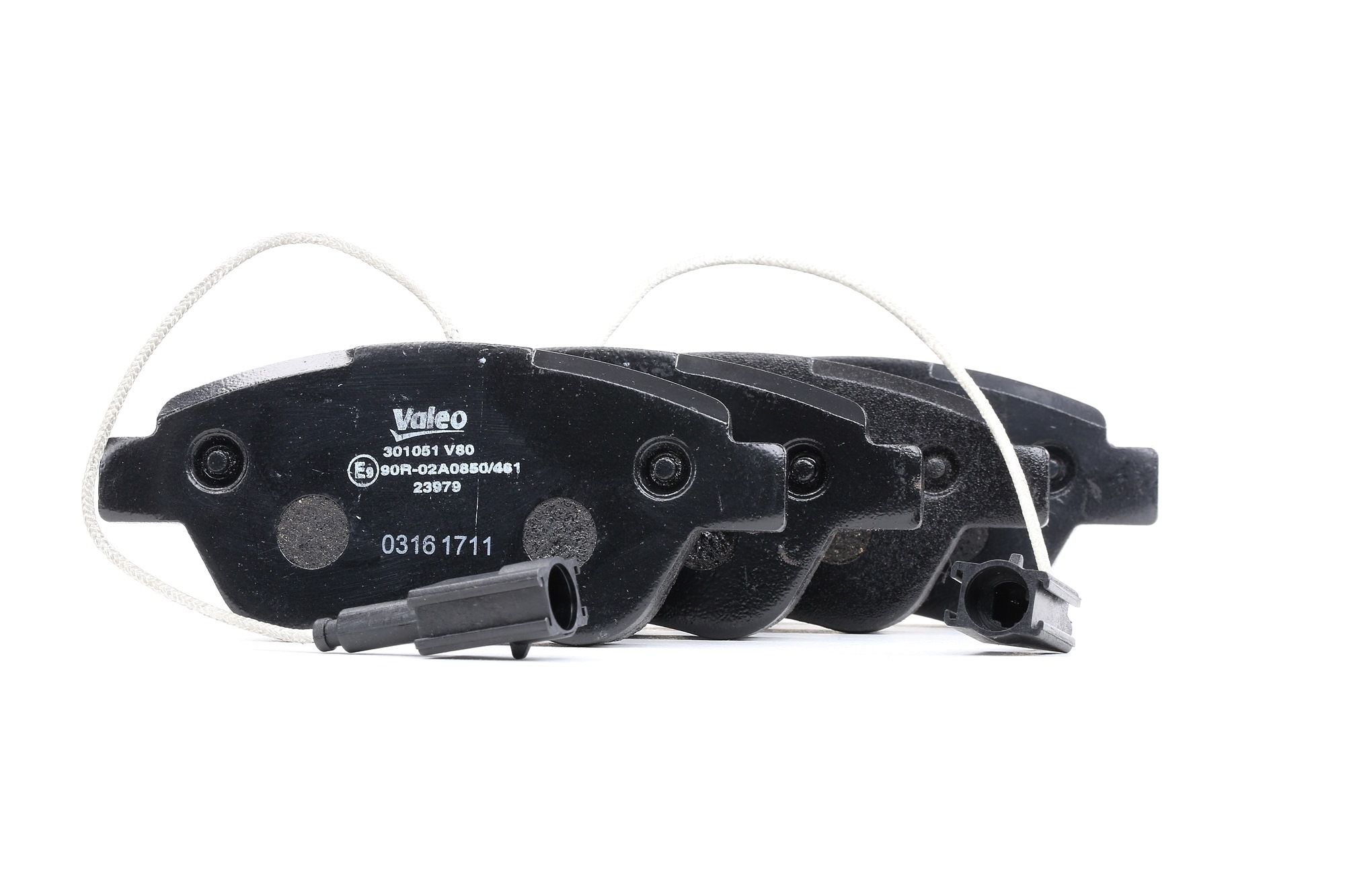 VALEO Plaquettes De Frein 301051 Jeu De Plaquettes De Frein,Jeu de plaquettes de frein, frein à disq