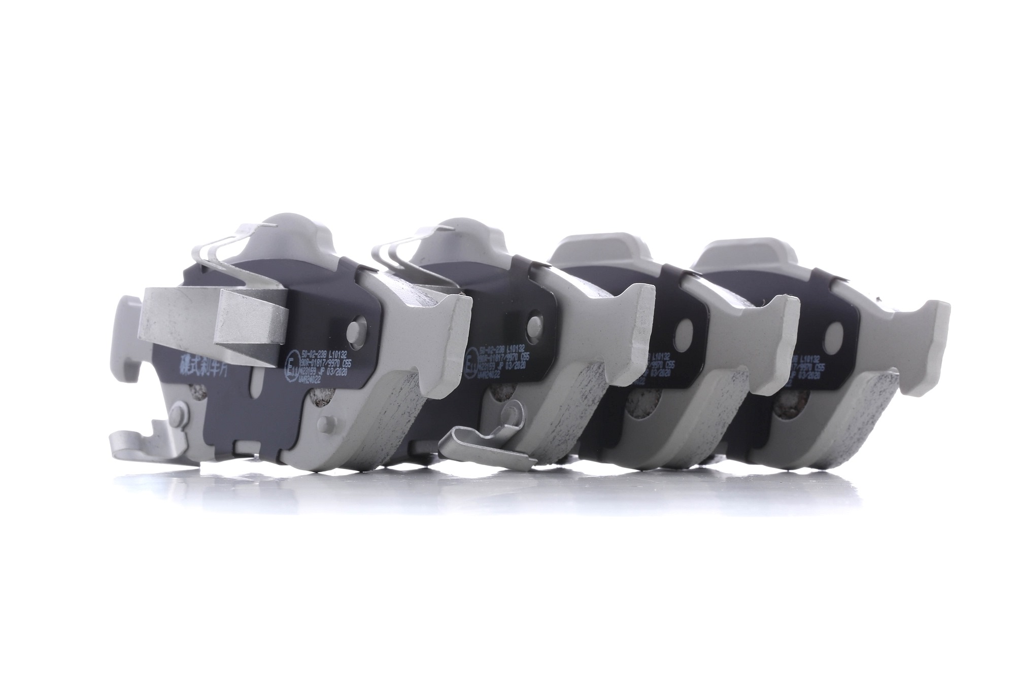 ASHIKA Plaquettes De Frein 50-02-238 Jeu De Plaquettes De Frein,Jeu de plaquettes de frein, frein à