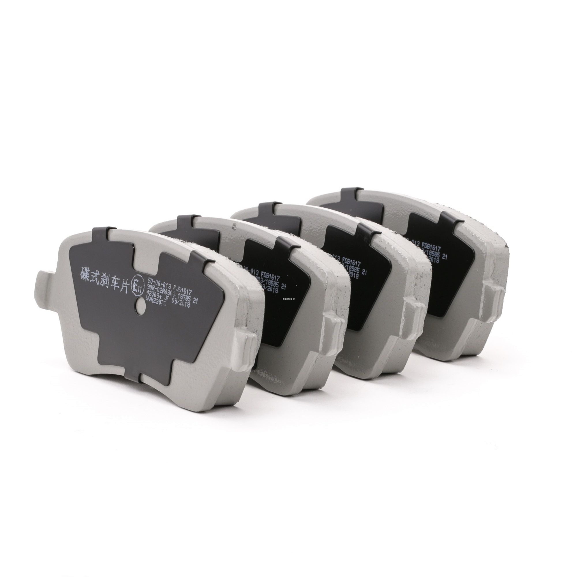 ASHIKA Bremsbeläge 50-00-013 Bremsklötze,Scheibenbremsbelag MERCEDES-BENZ,RENAULT,NISSAN,CITAN Kasten 415,CITAN Kombi 415,CITAN Mixto 415