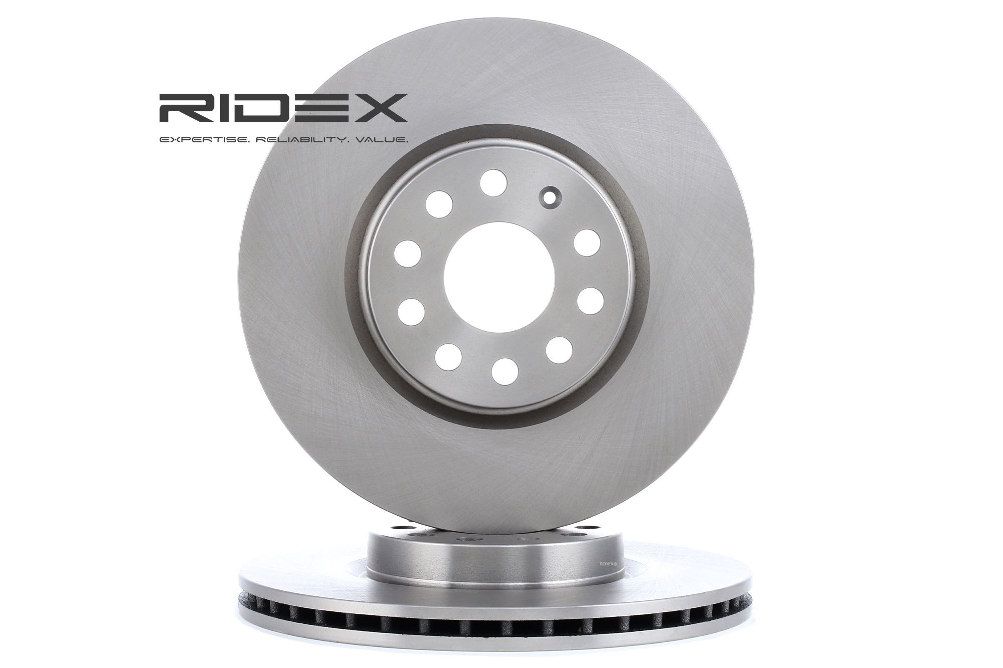 RIDEX Disques De Frein 82B0031 Frein à Disque,Disque de frein AUDI,VW,SKODA,A3 8P1,A3 Sportback 8PA,