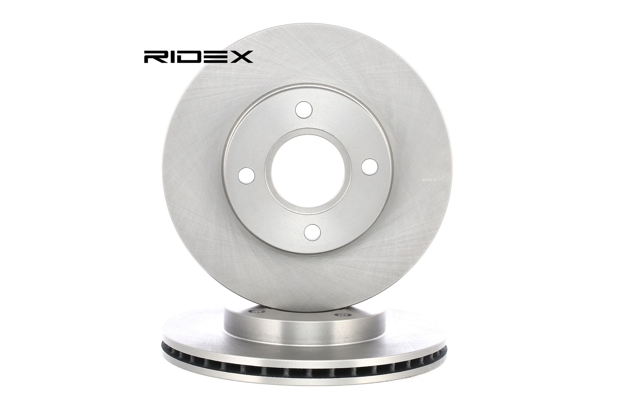 RIDEX Disques De Frein 82B0006 Frein à Disque,Disque de frein FORD,MAZDA,FIESTA V JH_, JD_,FIESTA VI