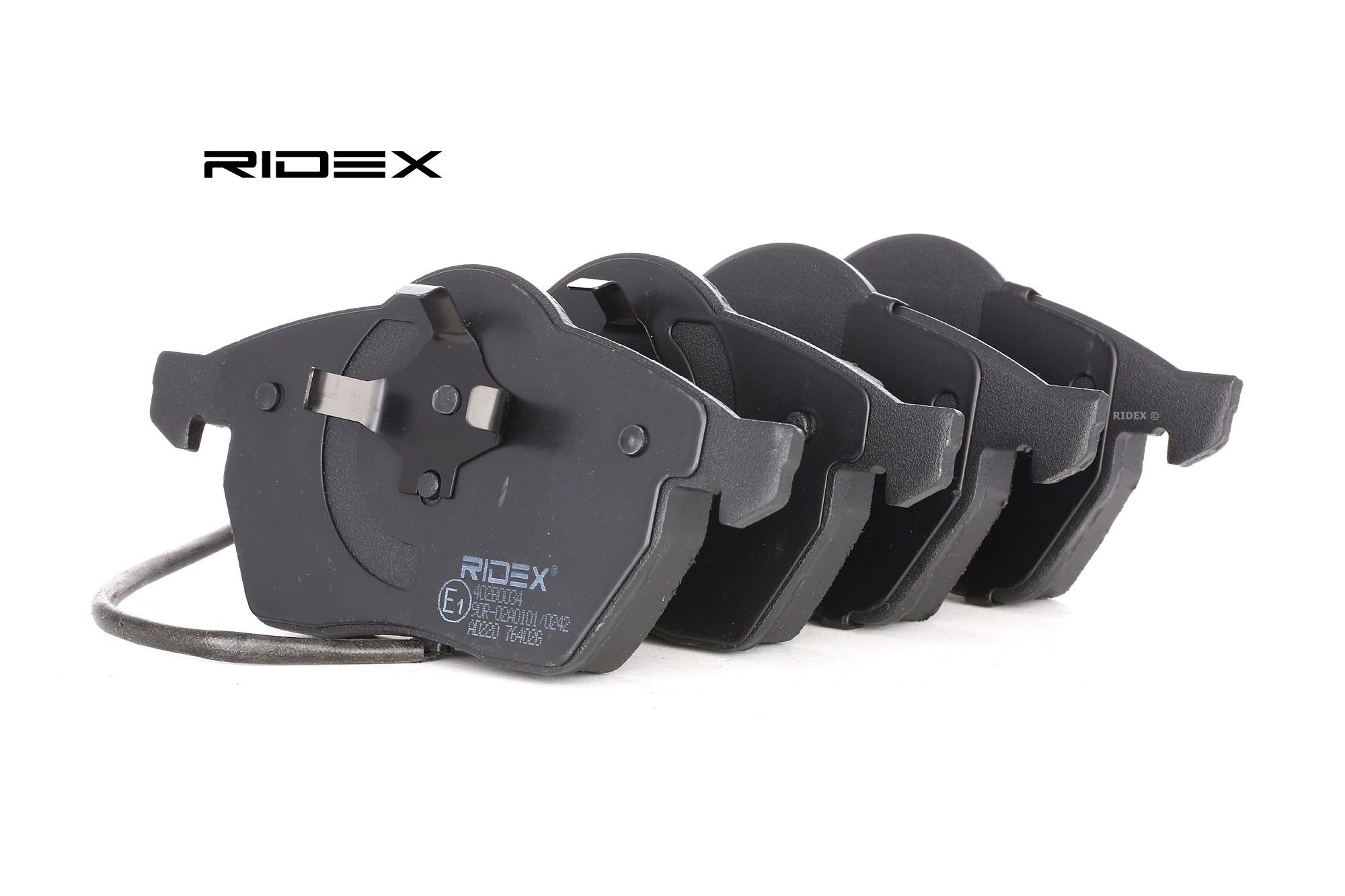 RIDEX Plaquettes De Frein 402B0034 Jeu De Plaquettes De Frein,Jeu de plaquettes de frein, frein à di