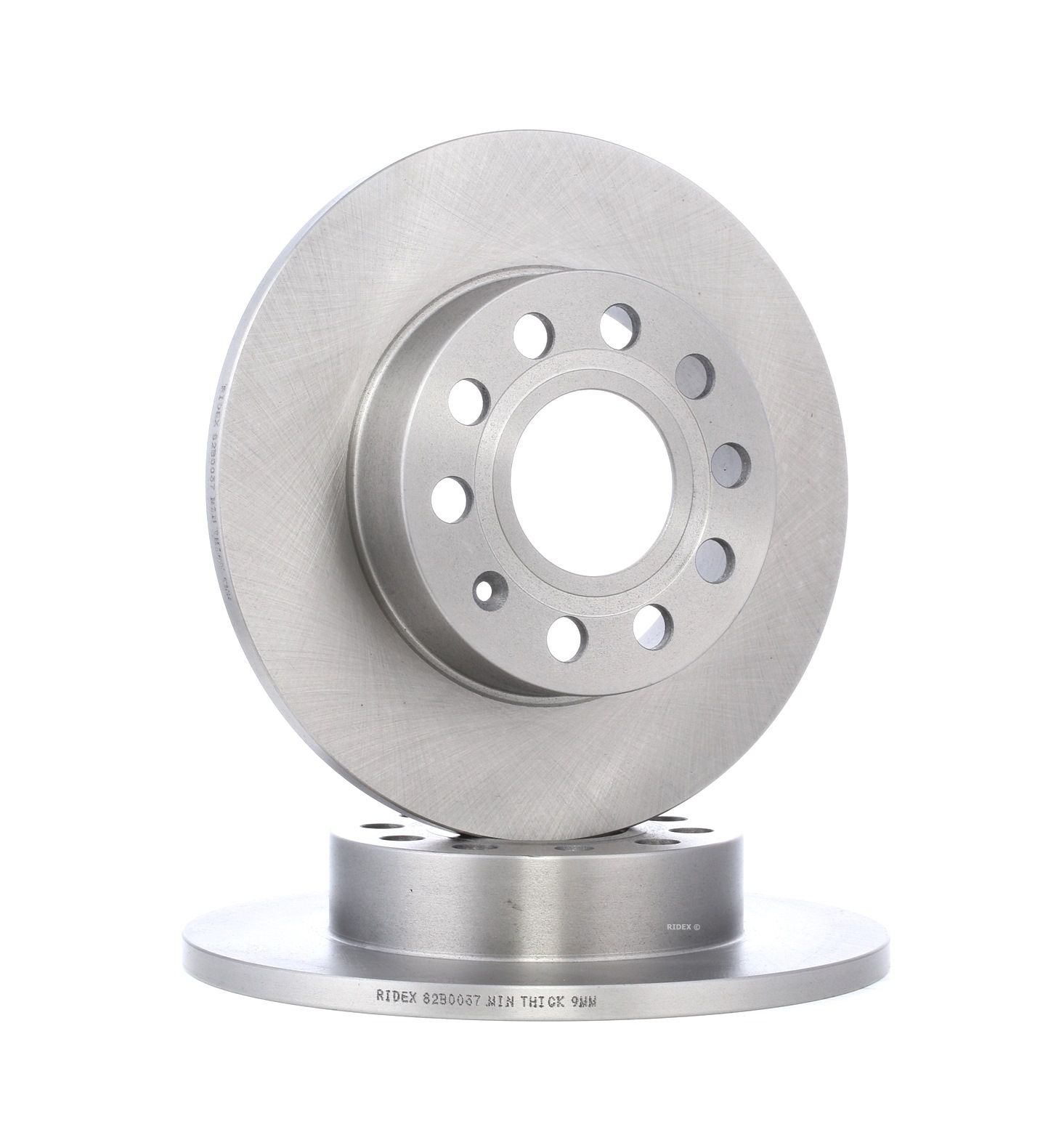 RIDEX Disques De Frein 82B0037 Frein à Disque,Disque de frein AUDI,VW,SKODA,A3 8P1,A3 Sportback 8PA,
