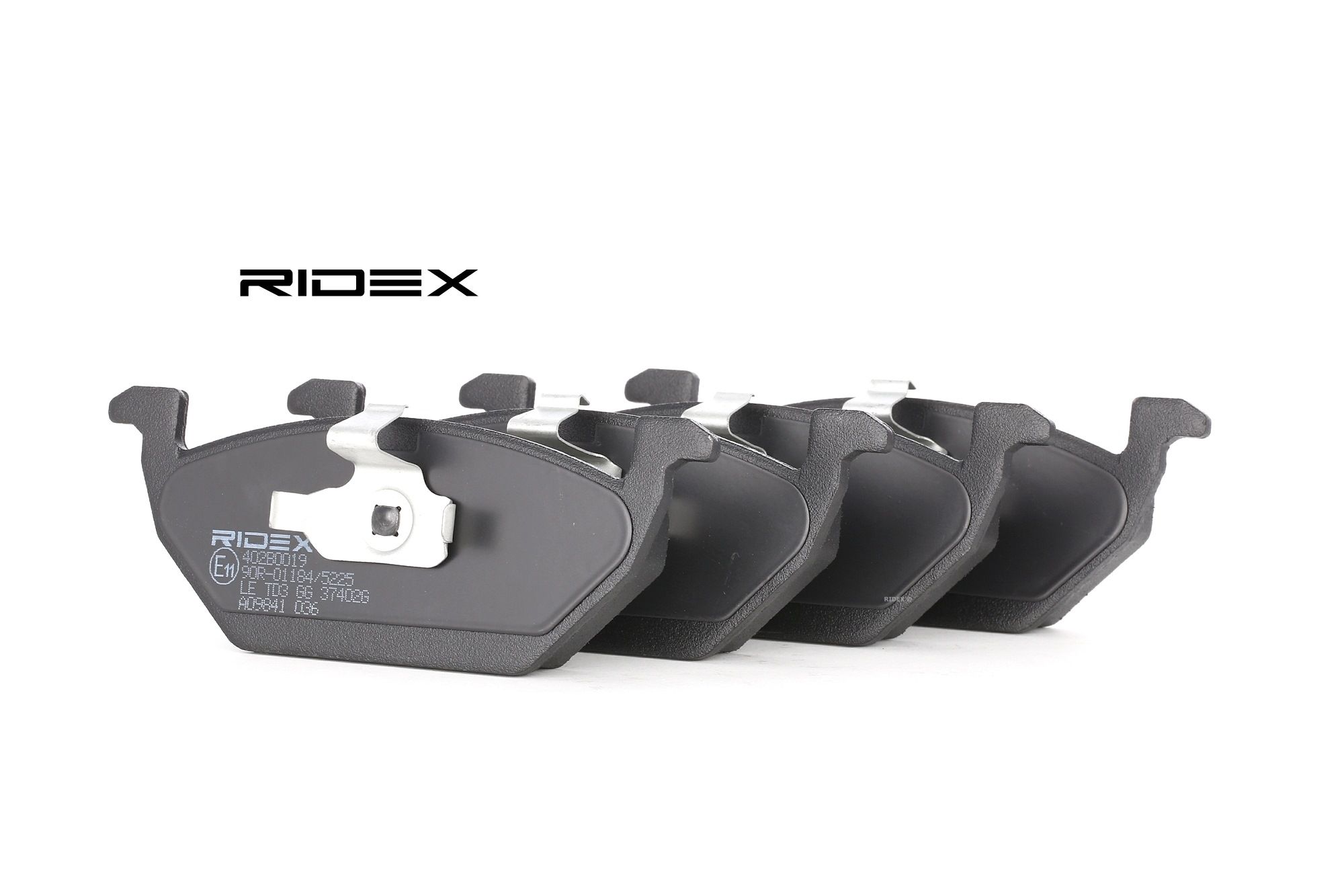 RIDEX Plaquettes De Frein 402B0019 Jeu De Plaquettes De Frein,Jeu de plaquettes de frein, frein à di