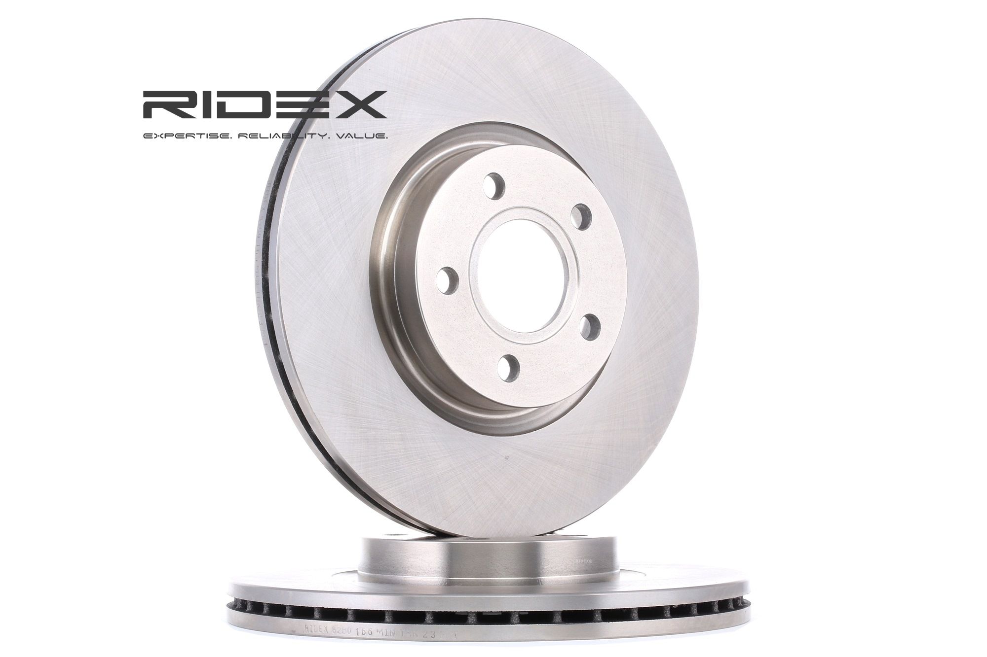 RIDEX Disques De Frein 82B0166 Frein à Disque,Disque de frein VOLVO,FORD,LAND ROVER,V50 MW,C30,S40 I