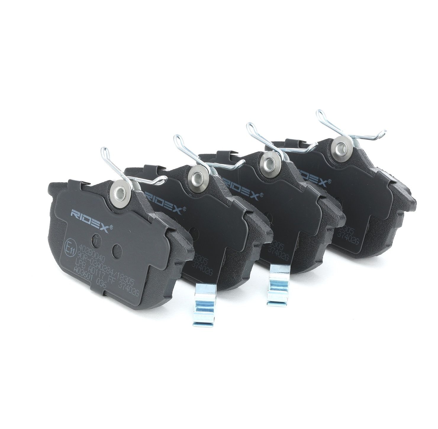 RIDEX Plaquettes De Frein 402B0040 Jeu De Plaquettes De Frein,Jeu de plaquettes de frein, frein à di