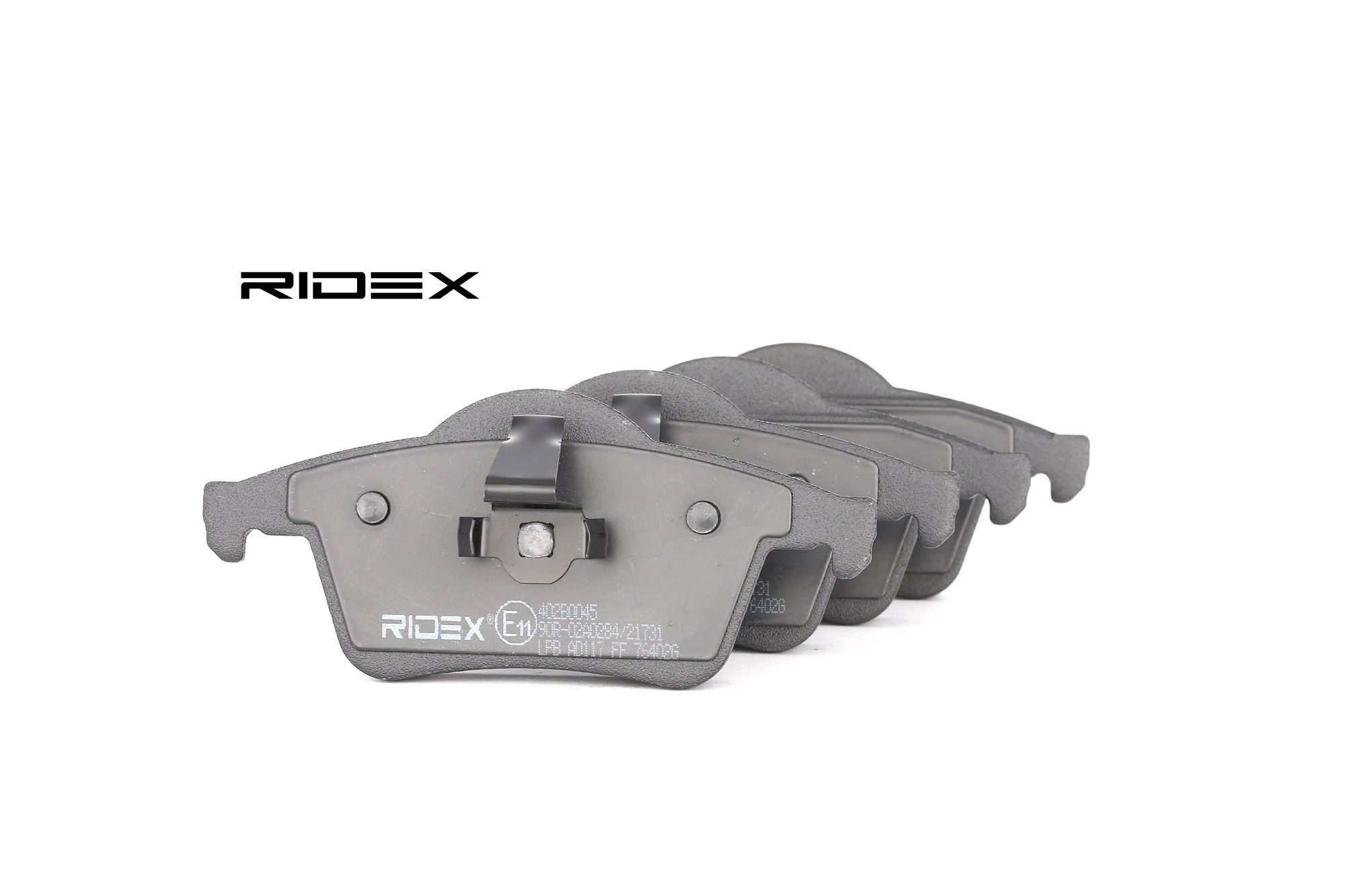 RIDEX Plaquettes De Frein 402B0045 Jeu De Plaquettes De Frein,Jeu de plaquettes de frein, frein à di