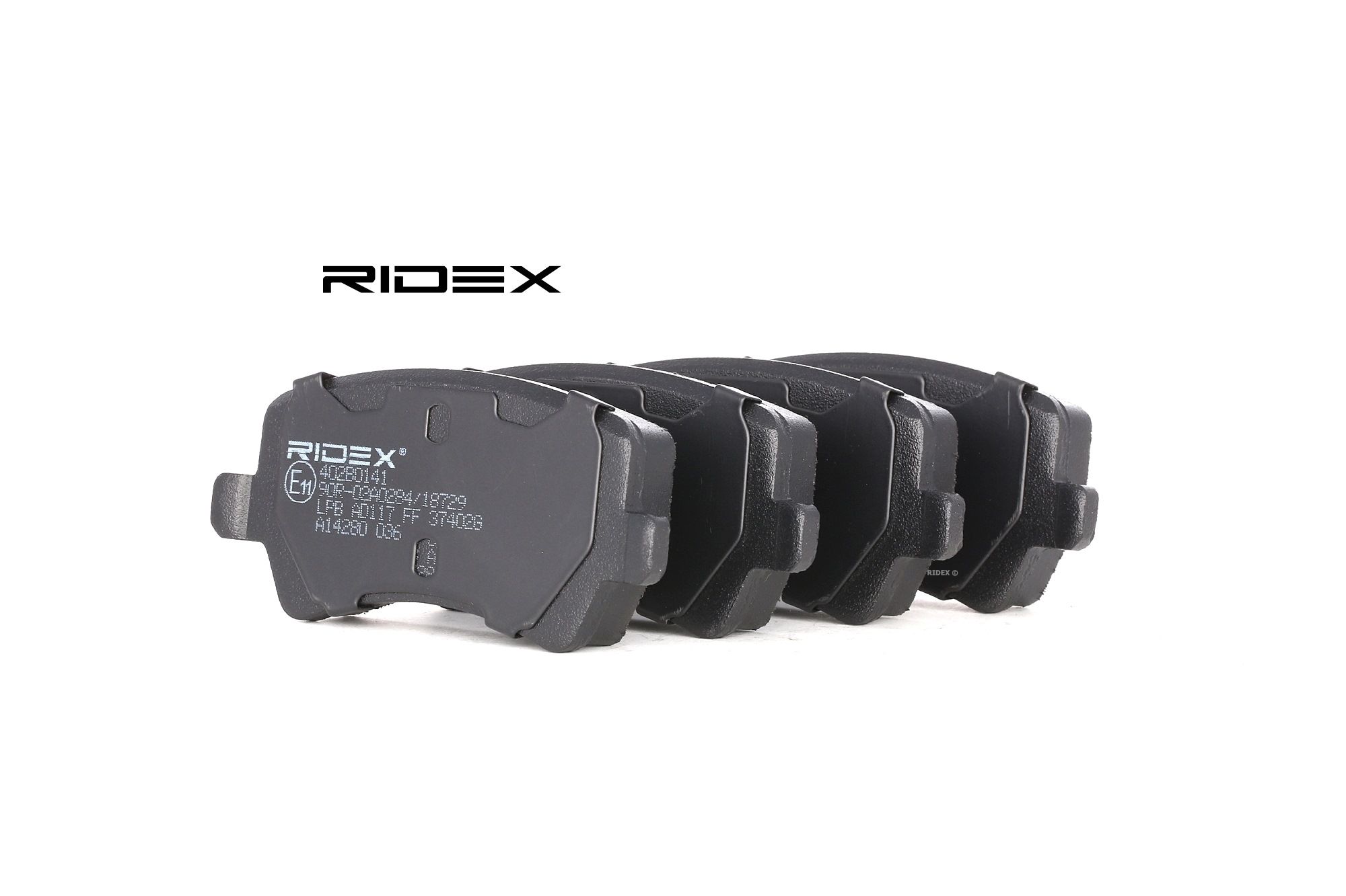 RIDEX Plaquettes De Frein 402B0141 Jeu De Plaquettes De Frein,Jeu de plaquettes de frein, frein à di