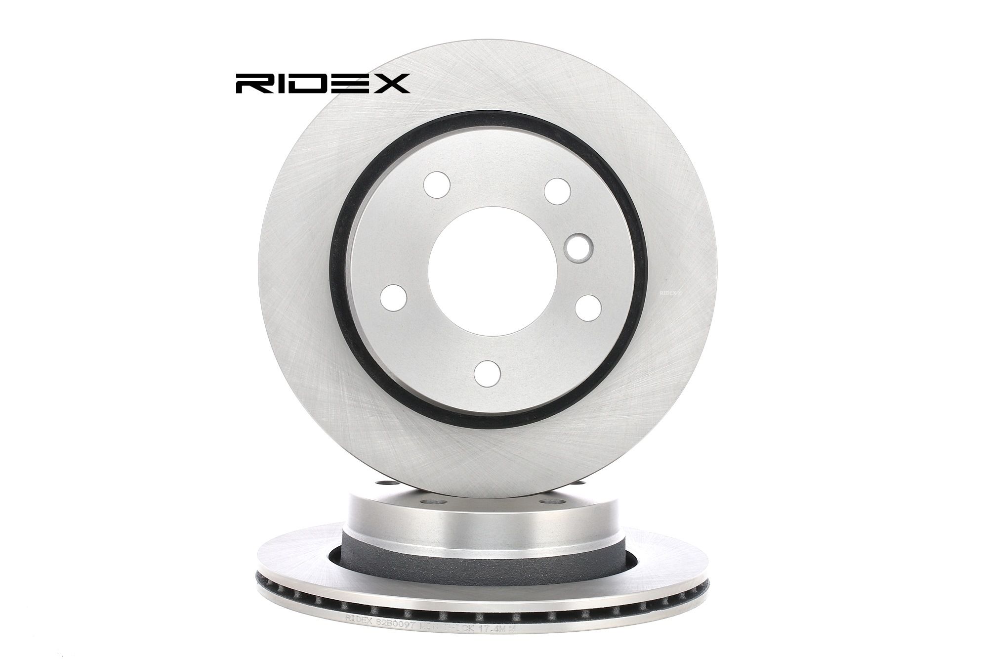 RIDEX Disques De Frein 82B0097 Frein à Disque,Disque de frein BMW,3 E46,3 Coupé E46,3 E36,3 Touring 