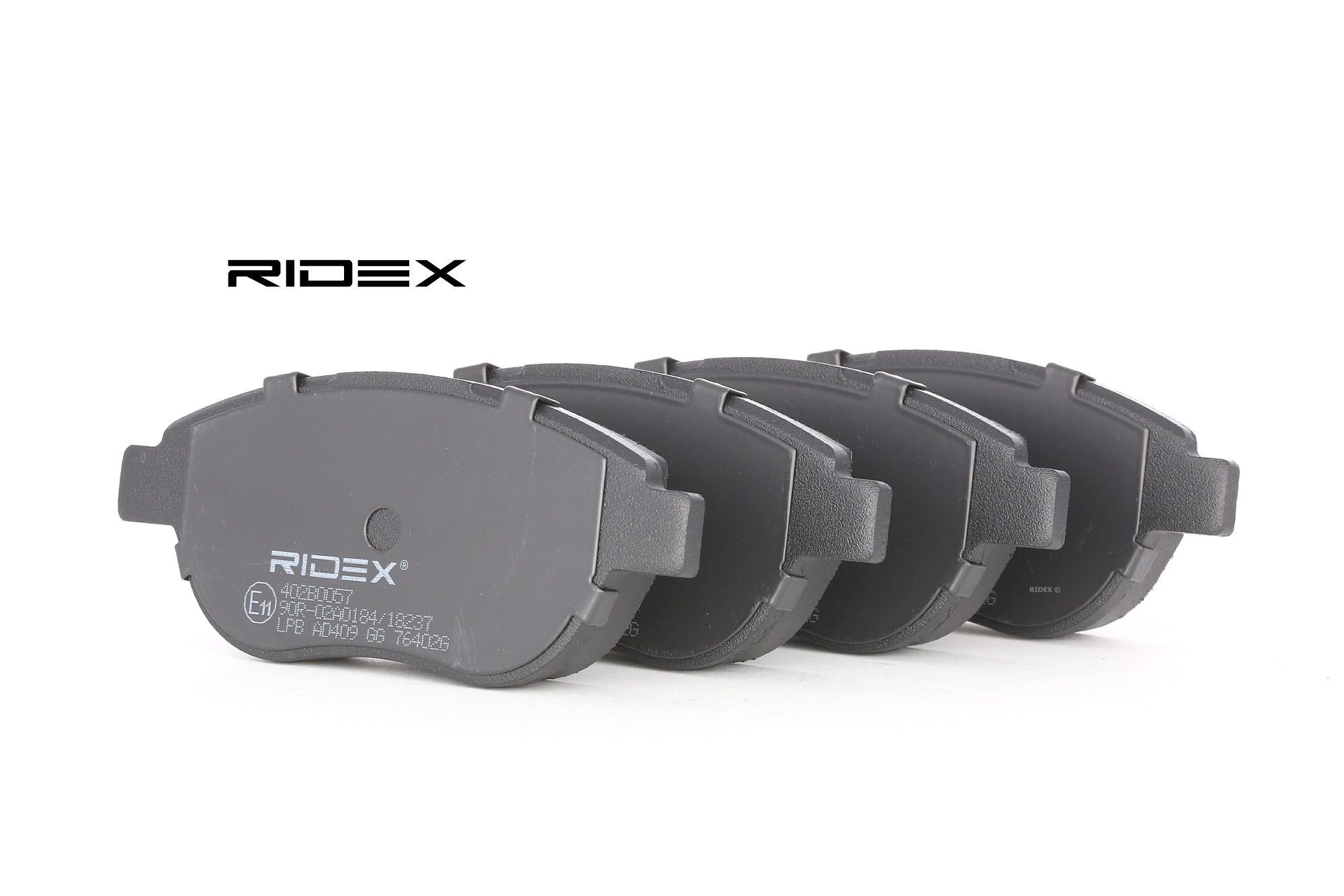RIDEX Plaquettes De Frein 402B0057 Jeu De Plaquettes De Frein,Jeu de plaquettes de frein, frein à di