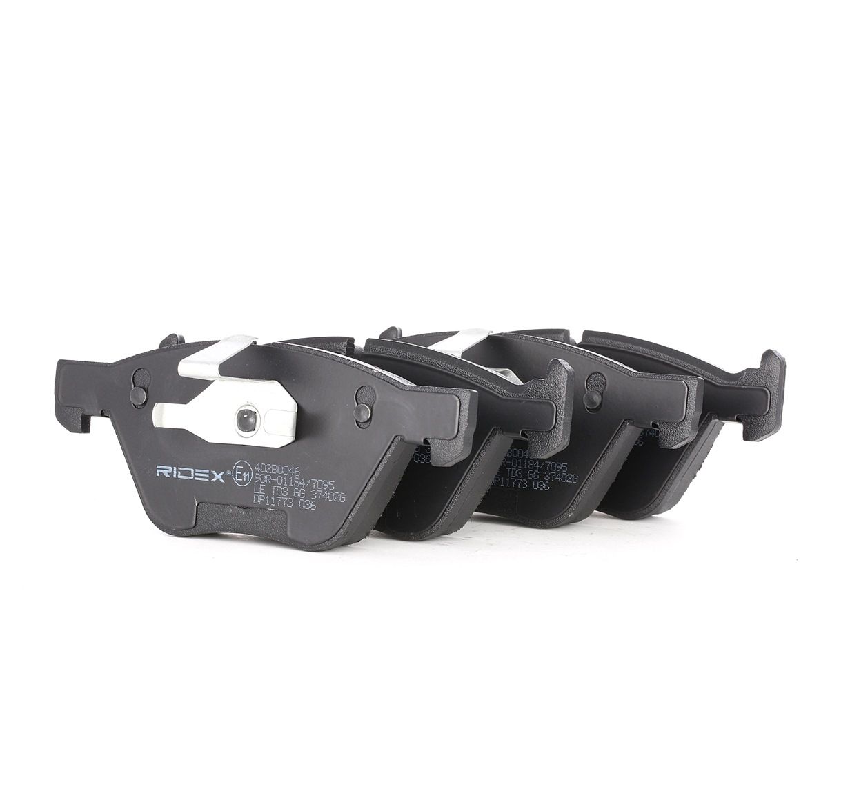 RIDEX Plaquettes De Frein 402B0046 Jeu De Plaquettes De Frein,Jeu de plaquettes de frein, frein à di