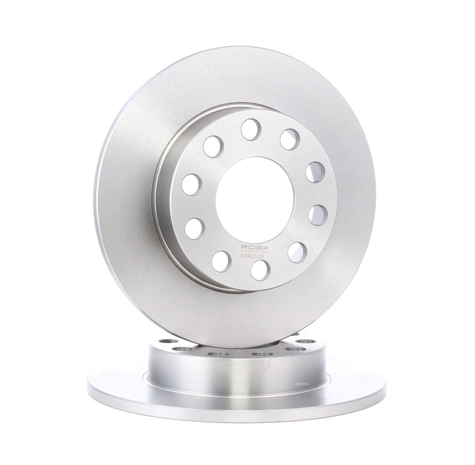 RIDEX Disques De Frein 82B0038 Frein à Disque,Disque de frein AUDI,SEAT,A4 Avant 8ED, B7,A4 8E2, B6,
