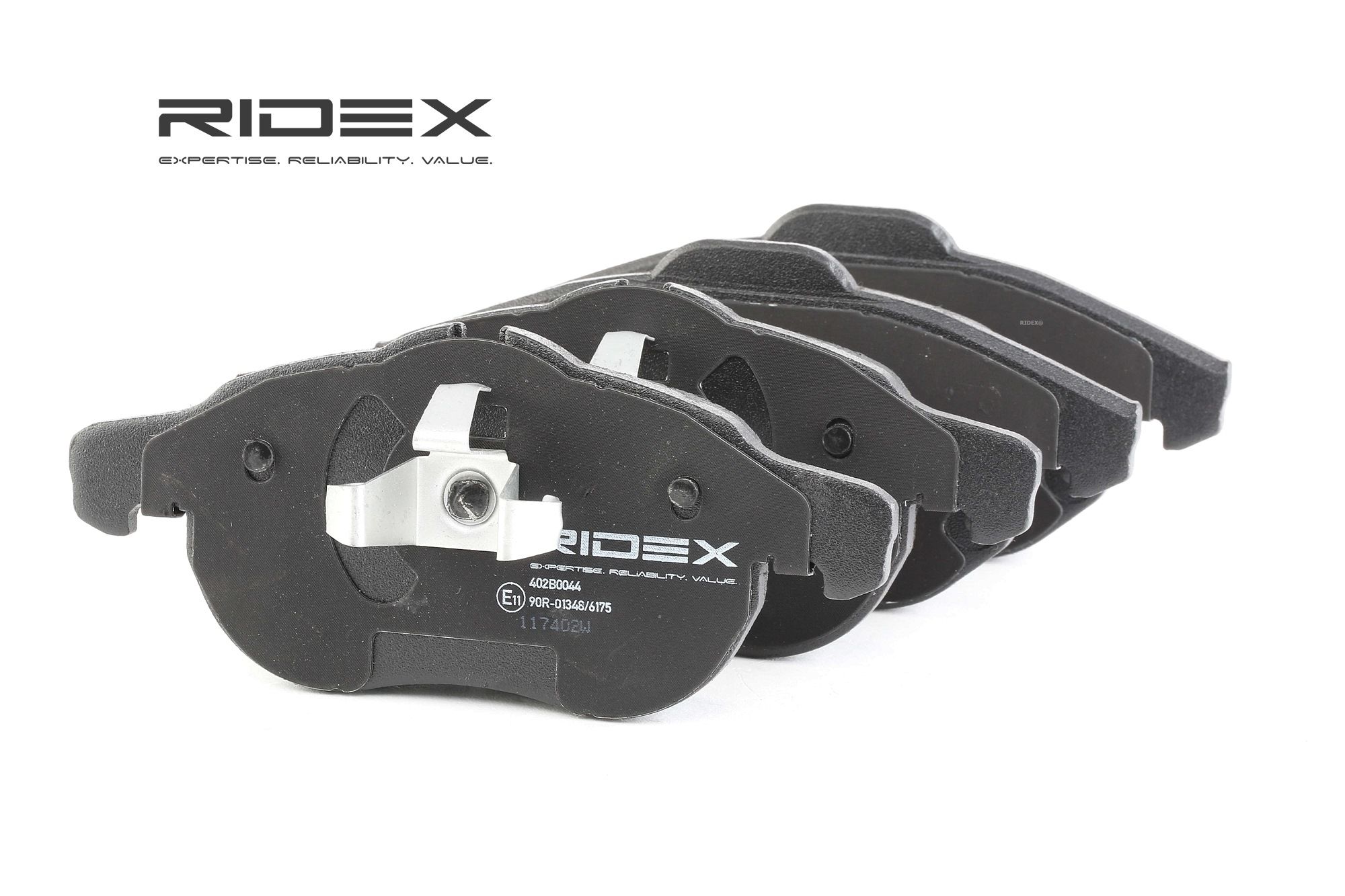 RIDEX Plaquettes De Frein 402B0044 Jeu De Plaquettes De Frein,Jeu de plaquettes de frein, frein à di