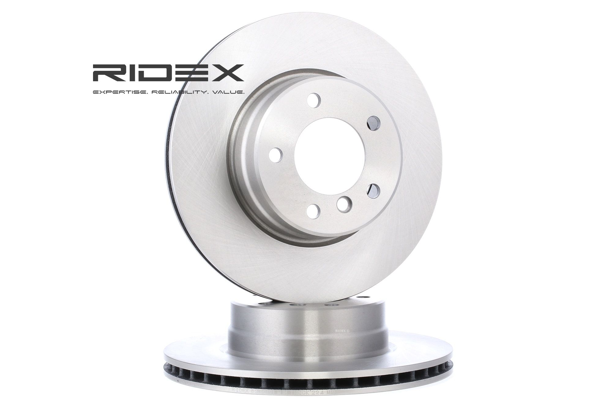 RIDEX Disques De Frein 82B0191 Frein à Disque,Disque de frein BMW,5 E60,5 Touring E61