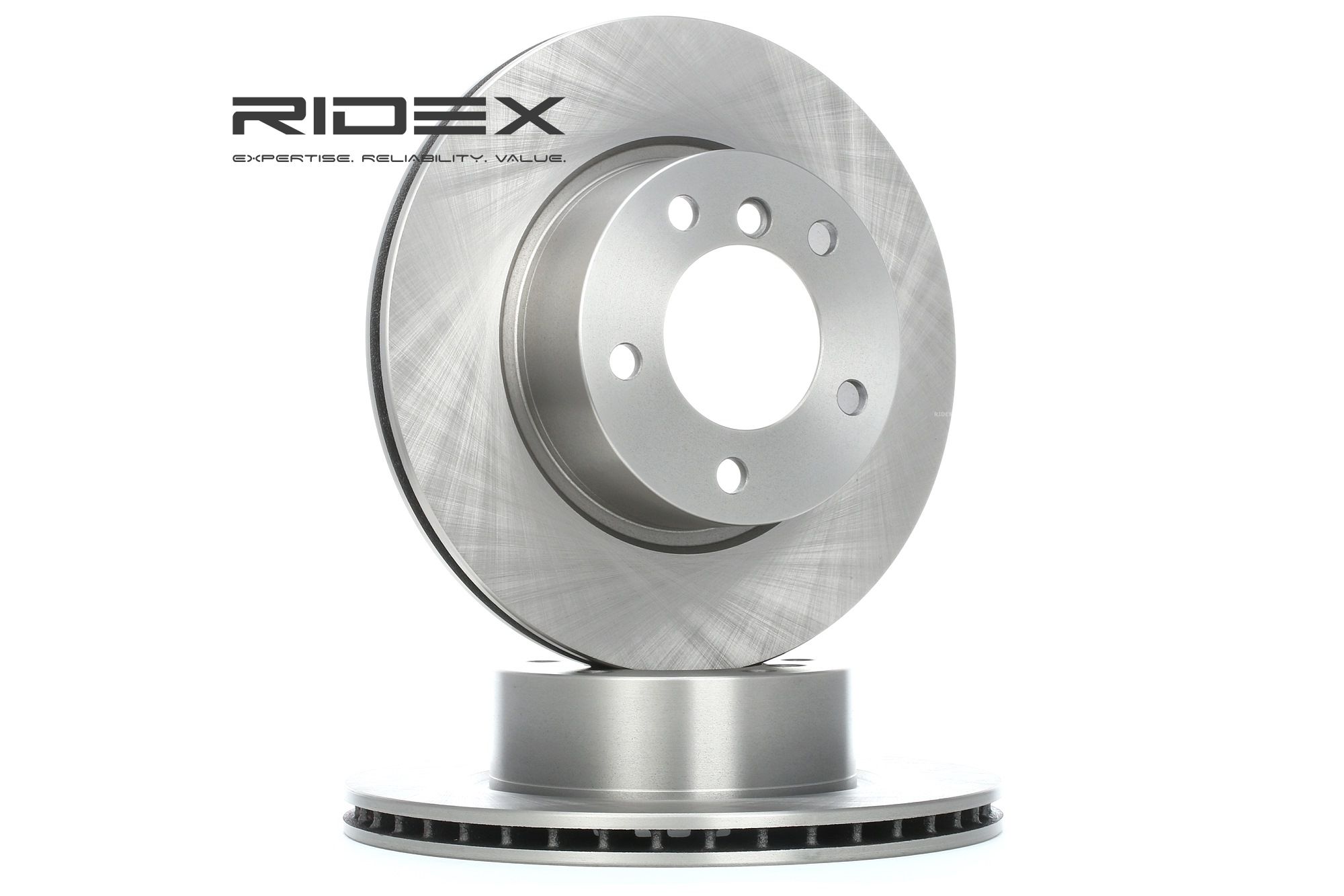 RIDEX Disques De Frein 82B0153 Frein à Disque,Disque de frein BMW,3 E90,1 E87,1 E81,1 Coupé E82,1 De