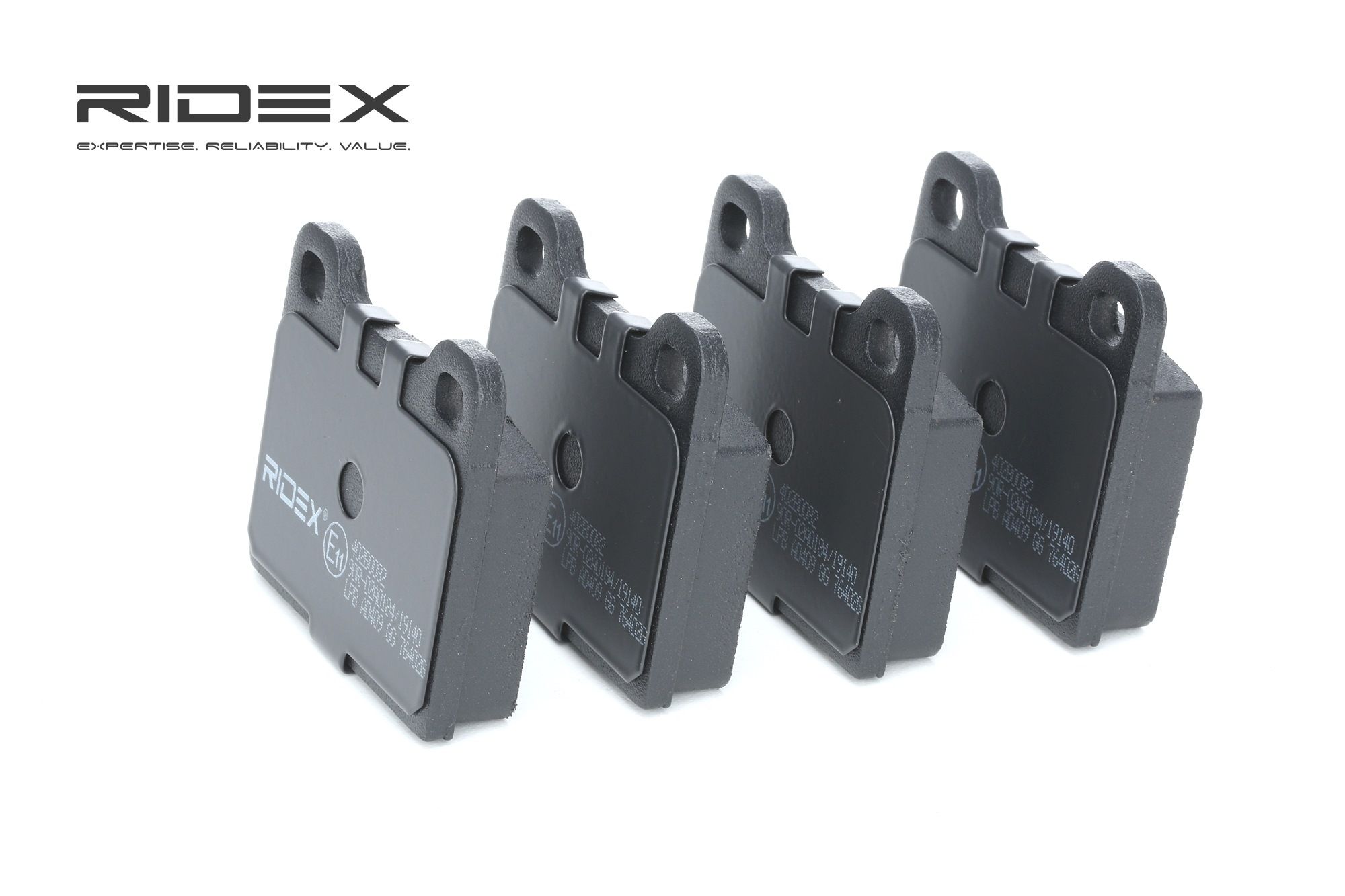 RIDEX Plaquettes De Frein 402B0082 Jeu De Plaquettes De Frein,Jeu de plaquettes de frein, frein à di
