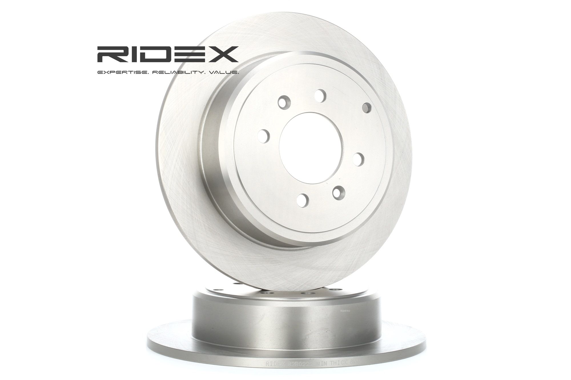 RIDEX Disques De Frein 82B0222 Frein à Disque,Disque de frein PEUGEOT,406 8B,406 Coupé 8C,406 Break