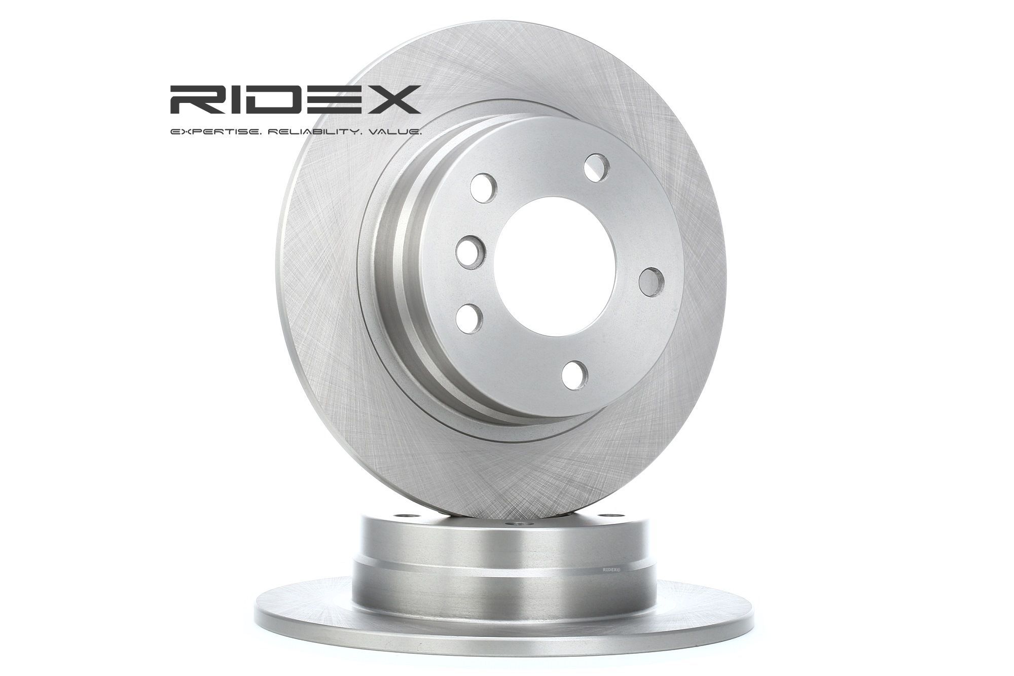 RIDEX Disques De Frein 82B0226 Frein à Disque,Disque de frein BMW,3 E46,3 Coupé E46,3 E36,3 Touring