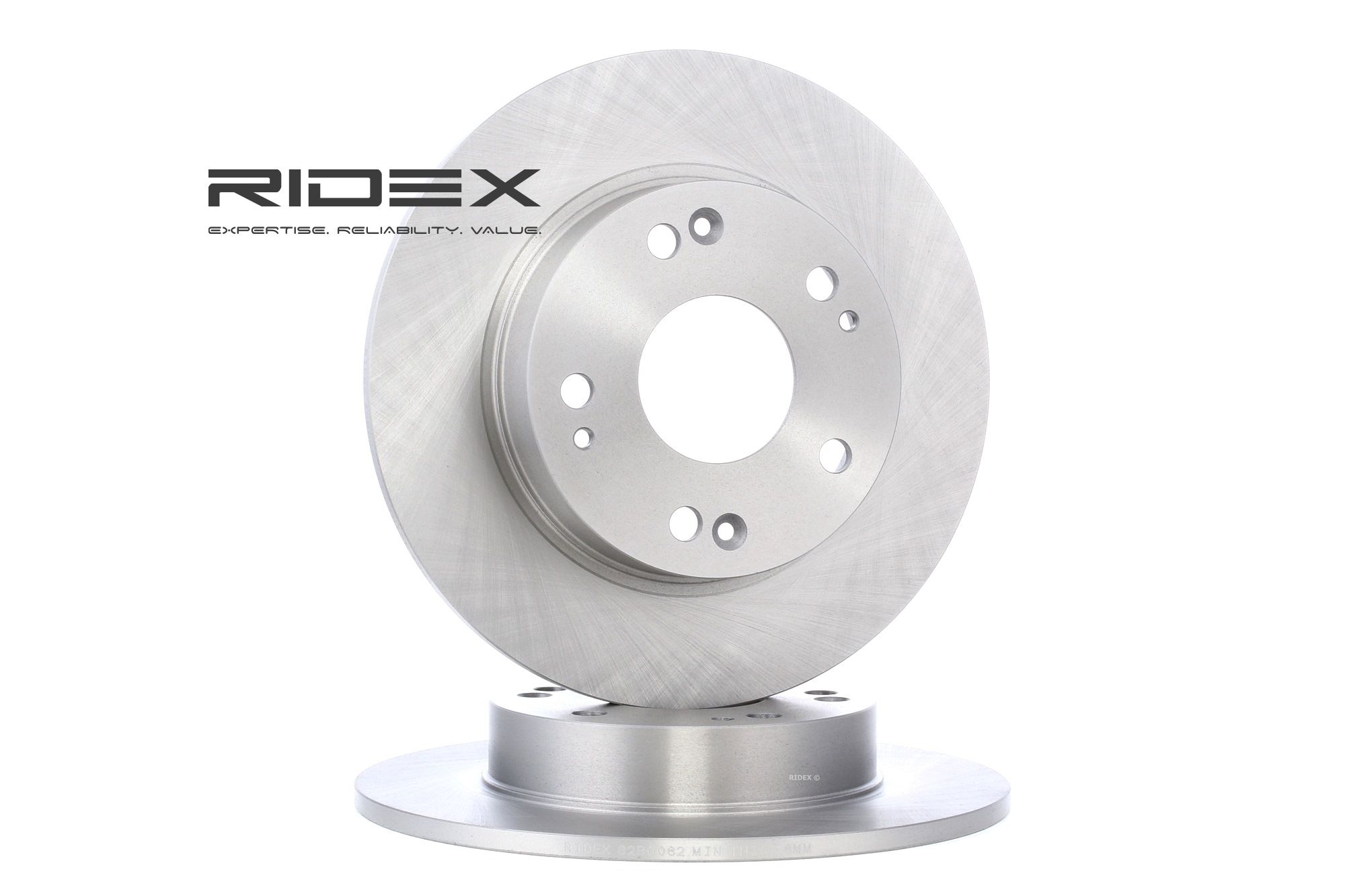 RIDEX Disques De Frein 82B0082 Frein à Disque,Disque de frein HONDA,CIVIC VIII Hatchback FN, FK,CIVI