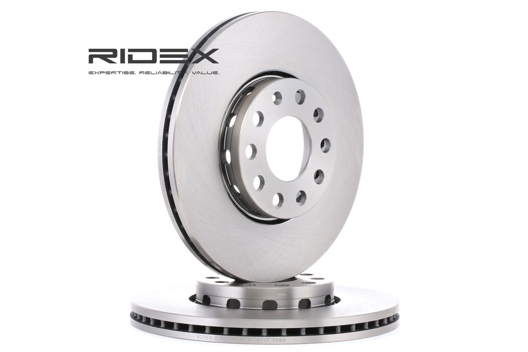 RIDEX Disques De Frein 82B0007 Frein à Disque,Disque de frein AUDI,VW,SKODA,A4 8D2, B5,A4 Avant 8ED,
