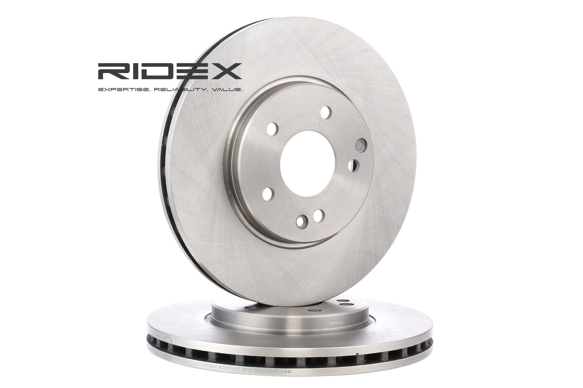 RIDEX Disques De Frein 82B0165 Frein à Disque,Disque de frein MERCEDES-BENZ,CHRYSLER,CLASE C W203,CL