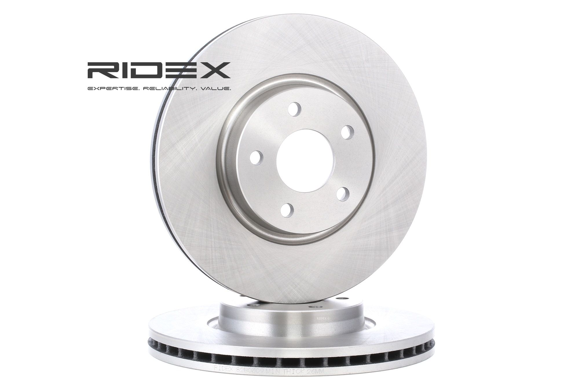 RIDEX Bremsscheiben 82B0309 Scheibenbremsen,Bremsscheibe FORD,MONDEO IV Turnier BA7,MONDEO IV BA7,MONDEO IV Stufenheck BA7