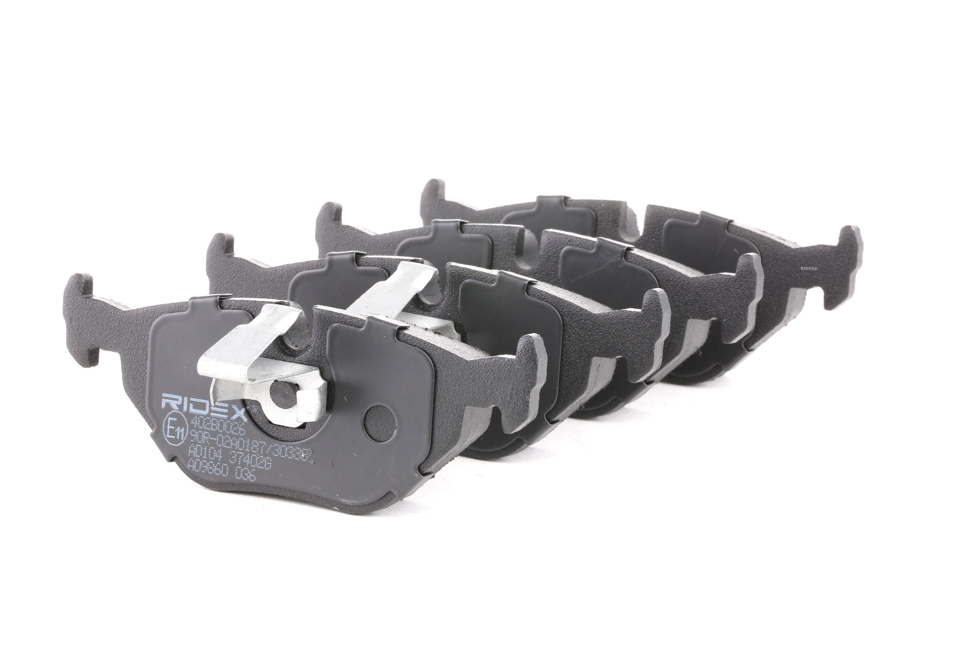 RIDEX Plaquettes De Frein 402B0026 Jeu De Plaquettes De Frein,Jeu de plaquettes de frein, frein à di