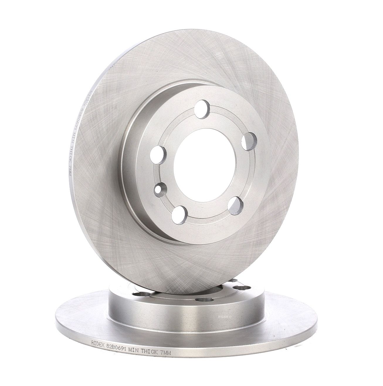 RIDEX Disques De Frein 82B0691 Frein à Disque,Disque de frein AUDI,VW,SKODA,A3 8L1,TT 8N3,TT Roadste