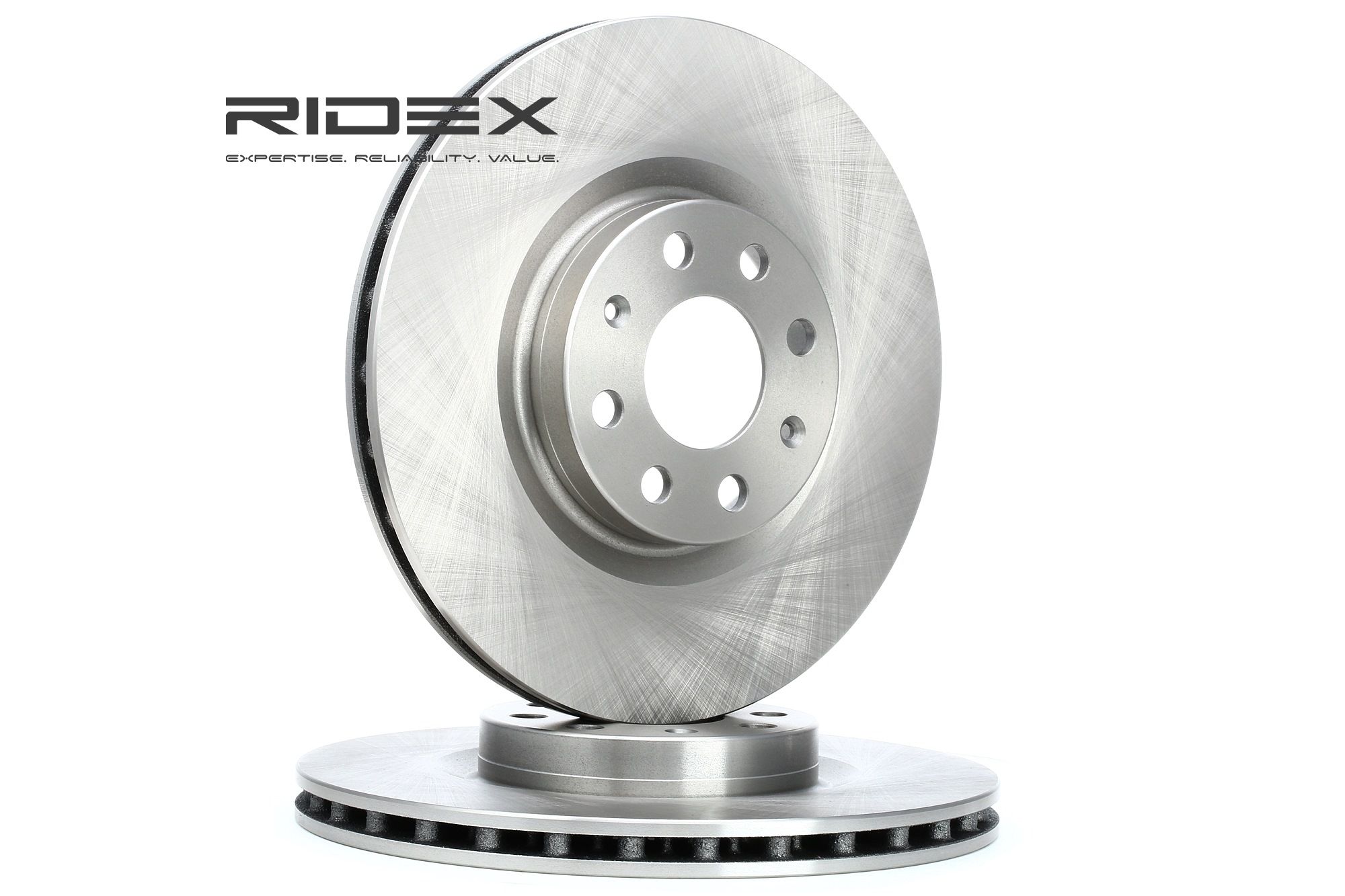 RIDEX Disques De Frein 82B0392 Frein à Disque,Disque de frein FIAT,OPEL,VAUXHALL,GRANDE PUNTO 199,DO