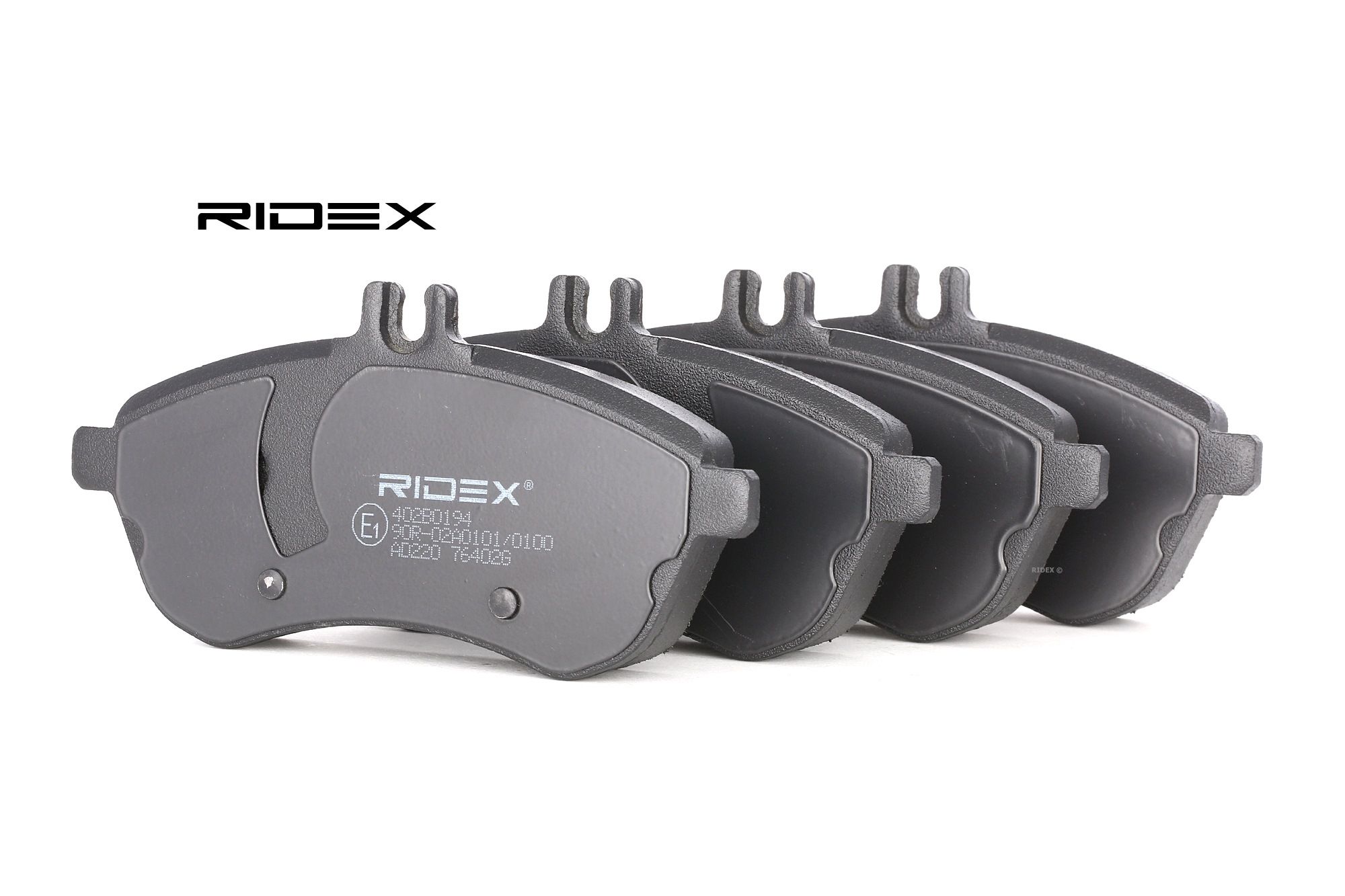 RIDEX Plaquettes De Frein 402B0194 Jeu De Plaquettes De Frein,Jeu de plaquettes de frein, frein à di