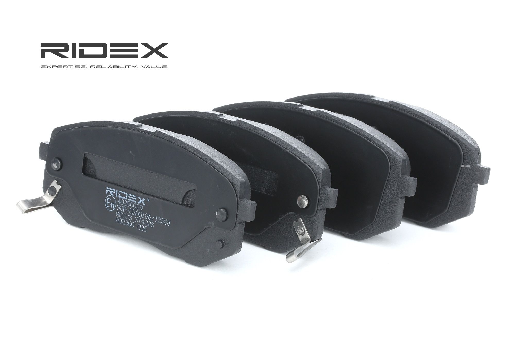 RIDEX Plaquettes De Frein 402B0039 Jeu De Plaquettes De Frein,Jeu de plaquettes de frein, frein à di