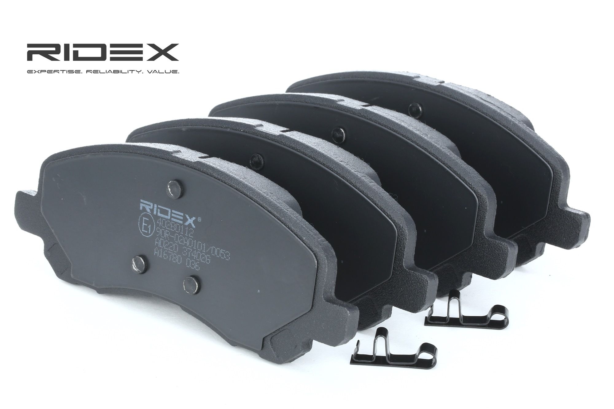 RIDEX Plaquettes De Frein 402B0112 Jeu De Plaquettes De Frein,Jeu de plaquettes de frein, frein à di