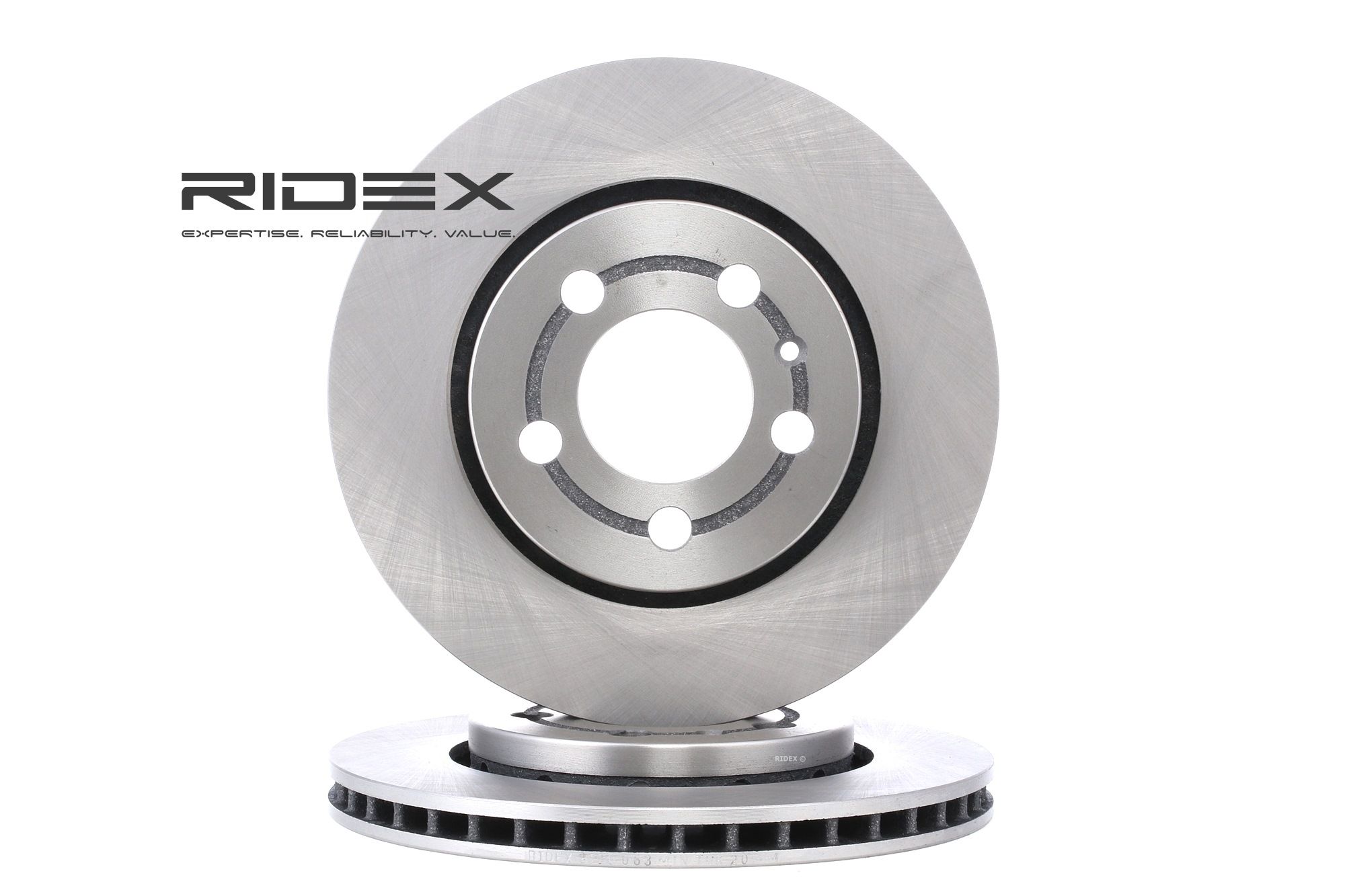 RIDEX Disques De Frein 82B0063 Frein à Disque,Disque de frein AUDI,VW,SKODA,A3 8L1,TT 8N3,TT Roadste