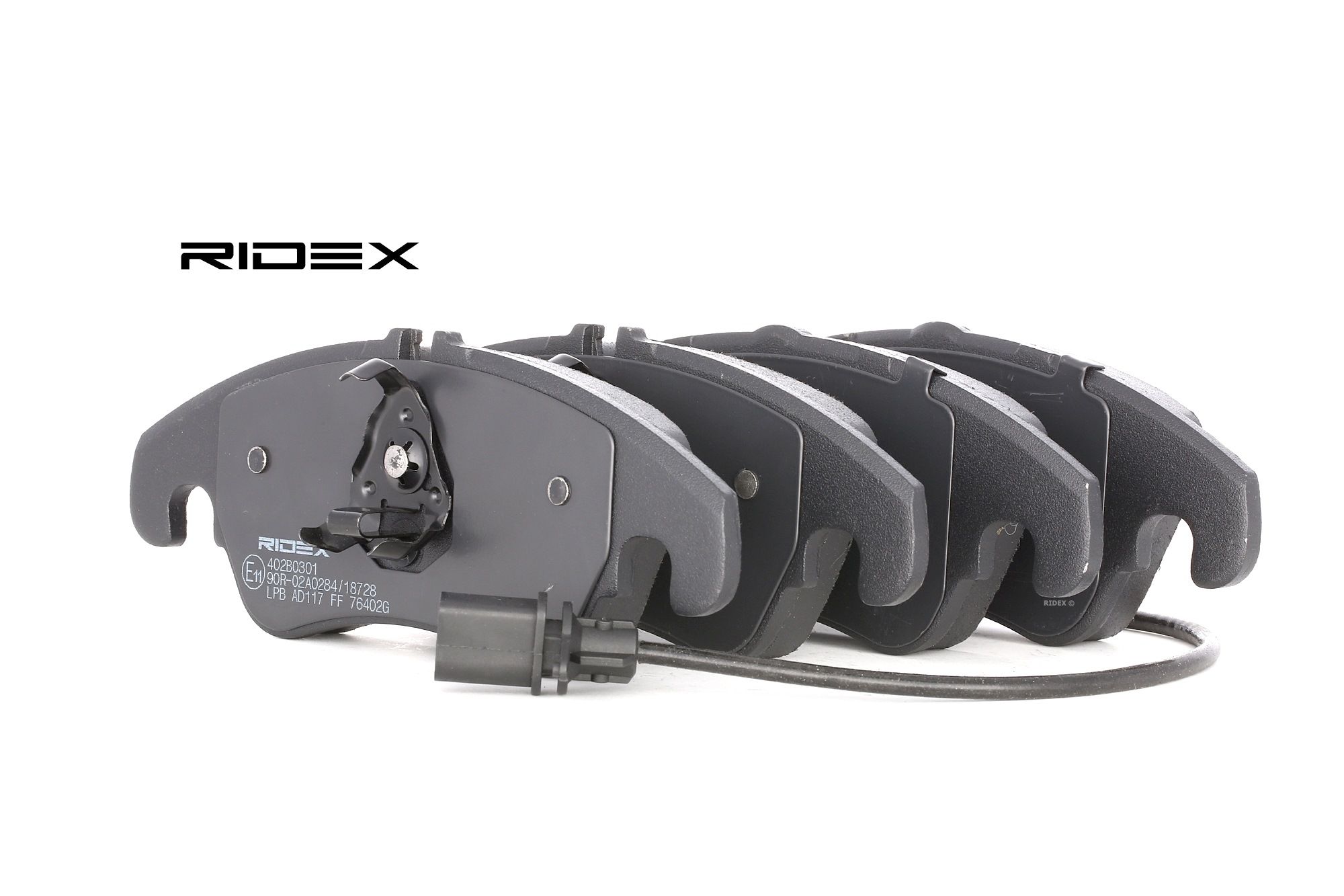 RIDEX Plaquettes De Frein 402B0301 Jeu De Plaquettes De Frein,Jeu de plaquettes de frein, frein à di