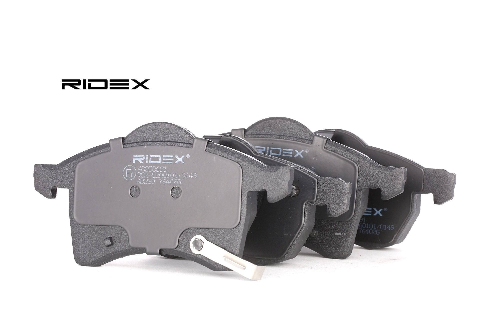 RIDEX Plaquettes De Frein 402B0691 Jeu De Plaquettes De Frein,Jeu de plaquettes de frein, frein à di