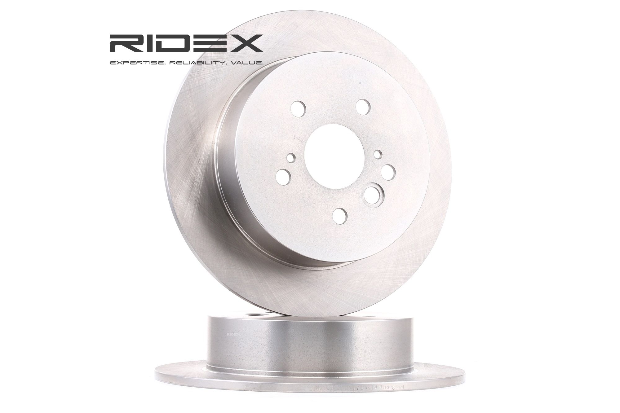 RIDEX Disques De Frein 82B0179 Frein à Disque,Disque de frein TOYOTA,DR,CHERY,RAV 4 II CLA2_, XA2_, 
