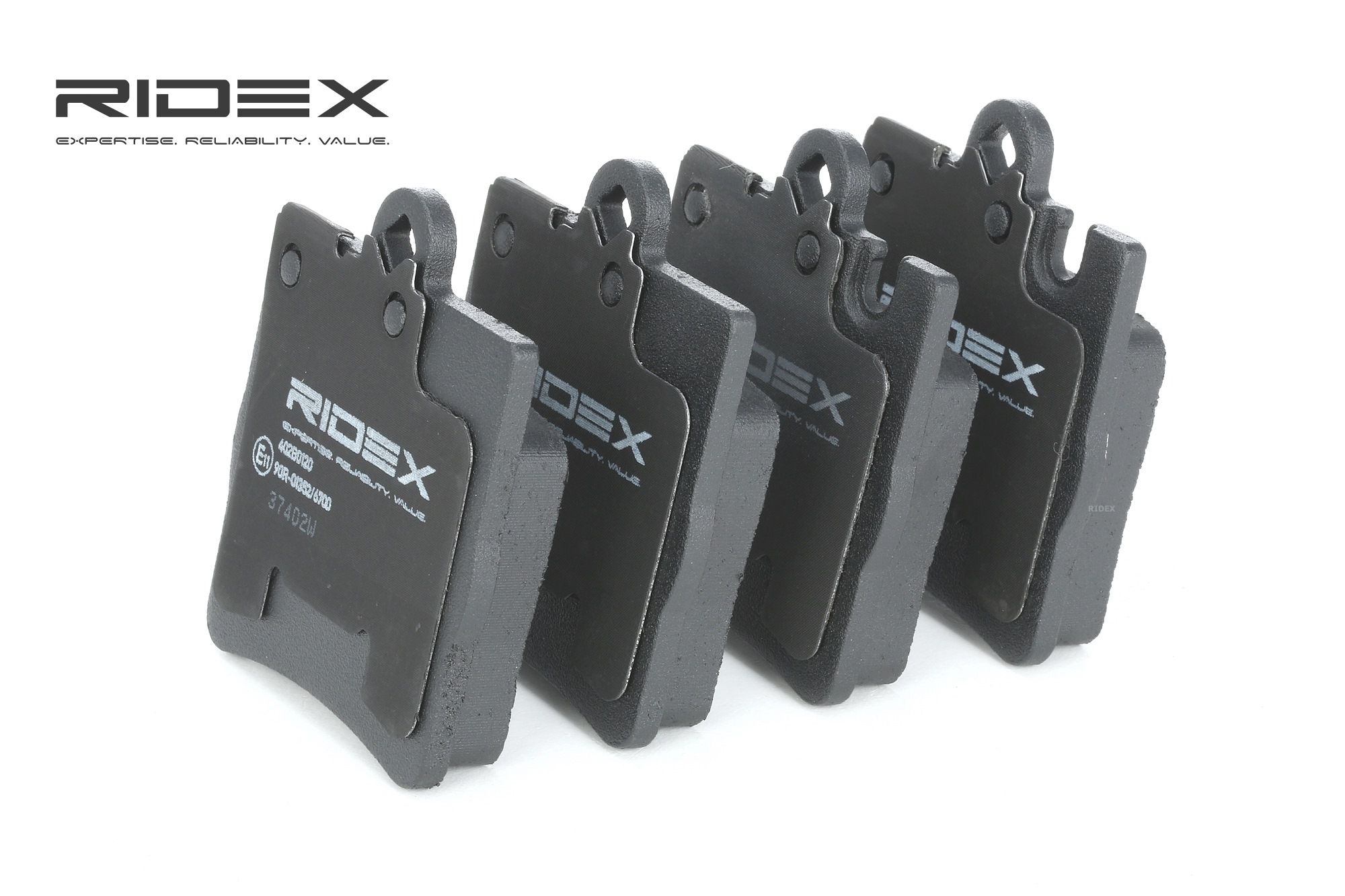 RIDEX Plaquettes De Frein 402B0120 Jeu De Plaquettes De Frein,Jeu de plaquettes de frein, frein à di