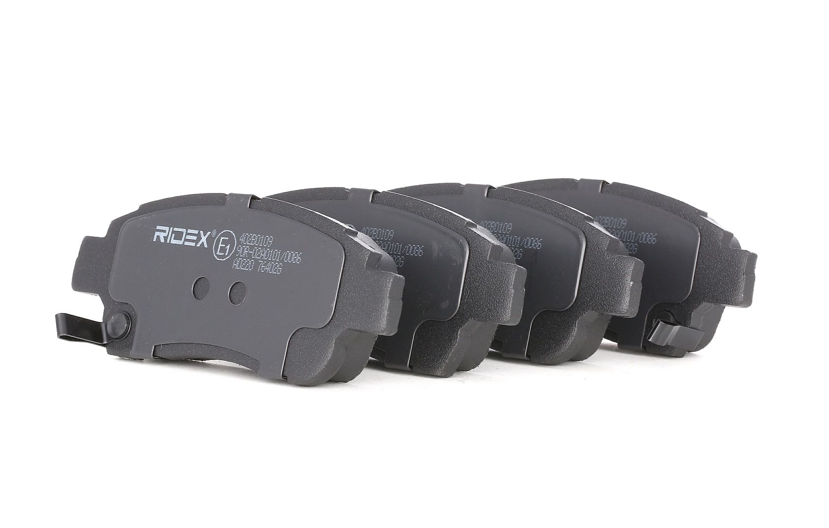 RIDEX Plaquettes De Frein 402B0109 Jeu De Plaquettes De Frein,Jeu de plaquettes de frein, frein à di