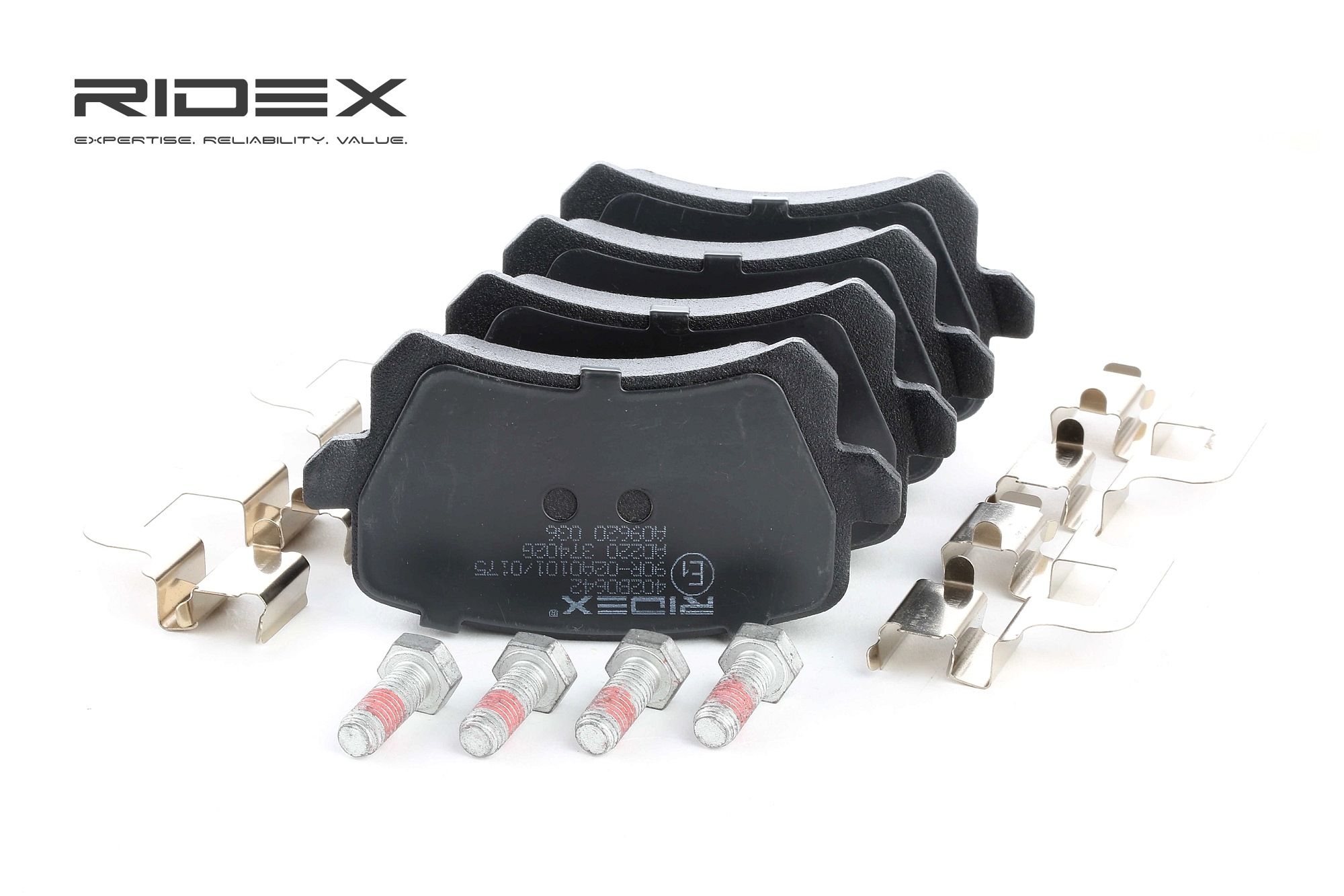 RIDEX Plaquettes De Frein 402B0642 Jeu De Plaquettes De Frein,Jeu de plaquettes de frein, frein à di