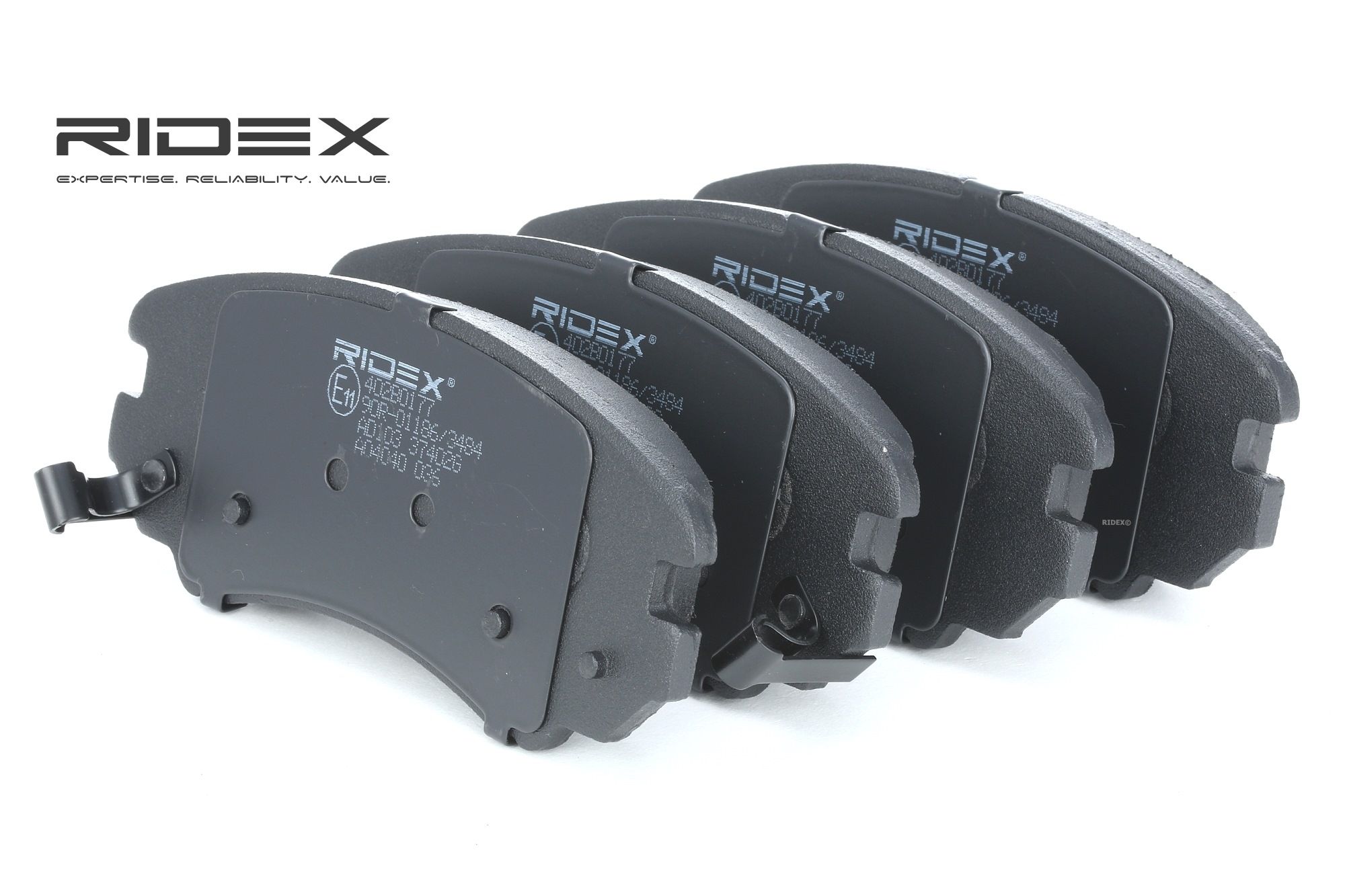 RIDEX Plaquettes De Frein 402B0177 Jeu De Plaquettes De Frein,Jeu de plaquettes de frein, frein à di