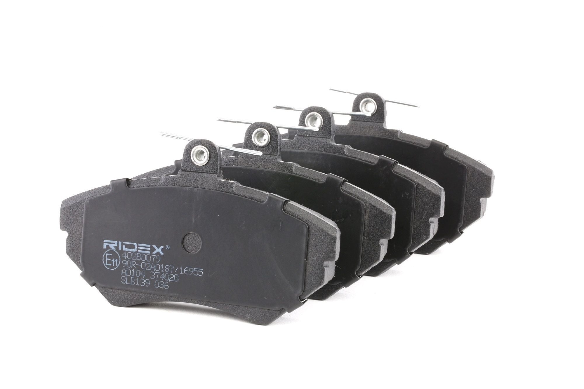 RIDEX Plaquettes De Frein 402B0079 Jeu De Plaquettes De Frein,Jeu de plaquettes de frein, frein à di