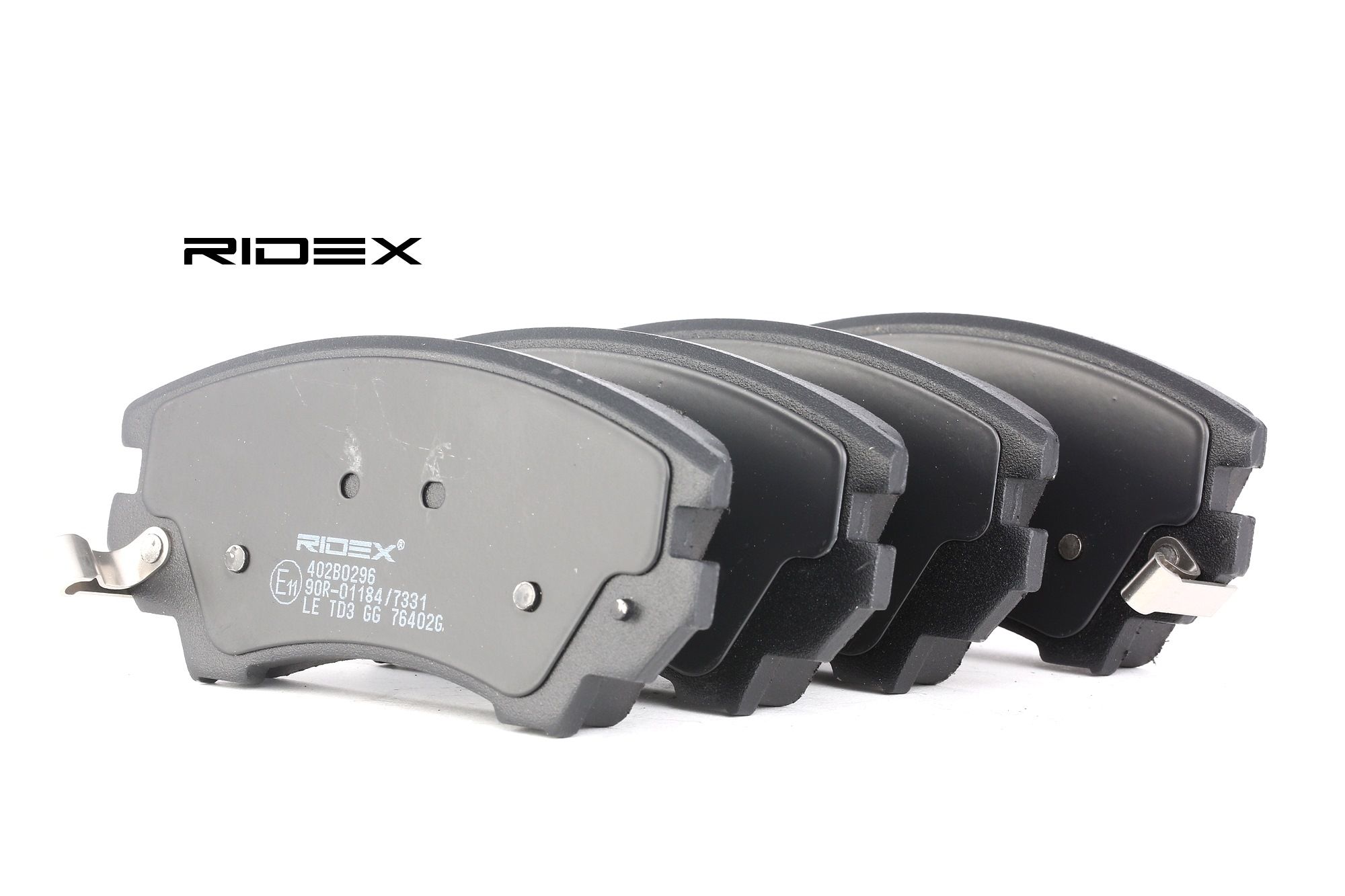 RIDEX Plaquettes De Frein 402B0296 Jeu De Plaquettes De Frein,Jeu de plaquettes de frein, frein à di