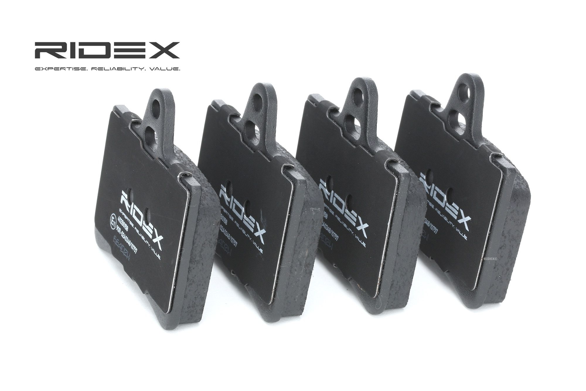 RIDEX Plaquettes De Frein 402B0158 Jeu De Plaquettes De Frein,Jeu de plaquettes de frein, frein à di
