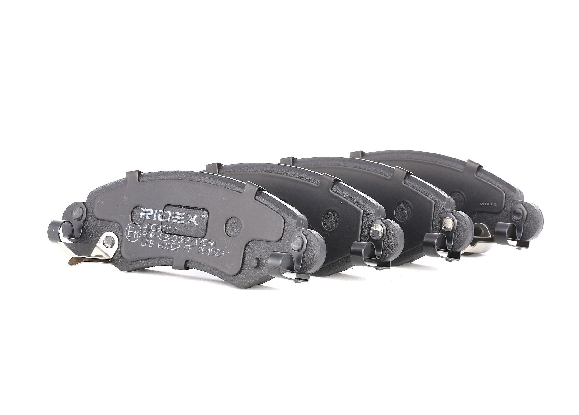 RIDEX Plaquettes De Frein 402B0212 Jeu De Plaquettes De Frein,Jeu de plaquettes de frein, frein à di