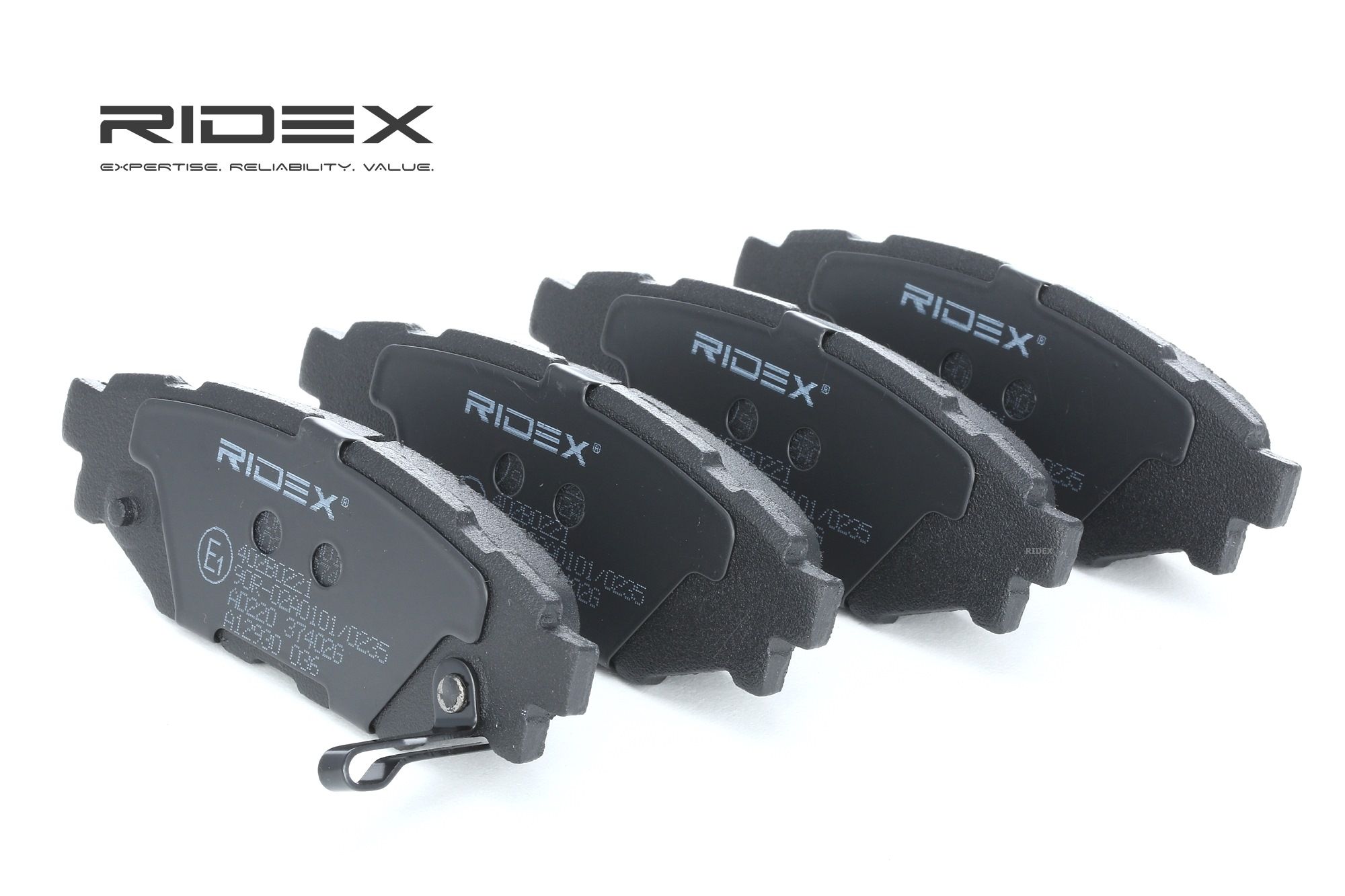 RIDEX Plaquettes De Frein 402B0221 Jeu De Plaquettes De Frein,Jeu de plaquettes de frein, frein à di