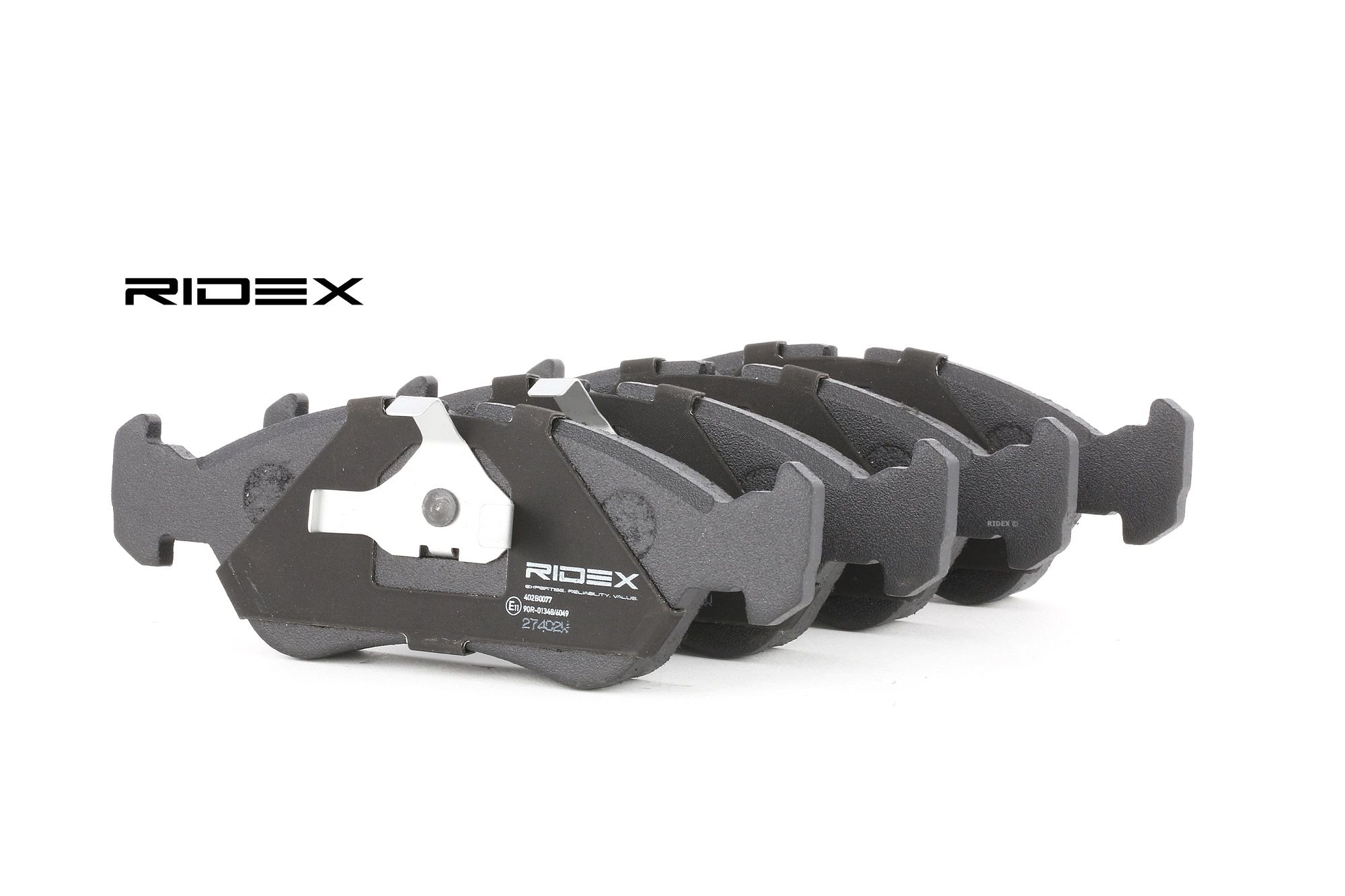RIDEX Plaquettes De Frein 402B0077 Jeu De Plaquettes De Frein,Jeu de plaquettes de frein, frein à di