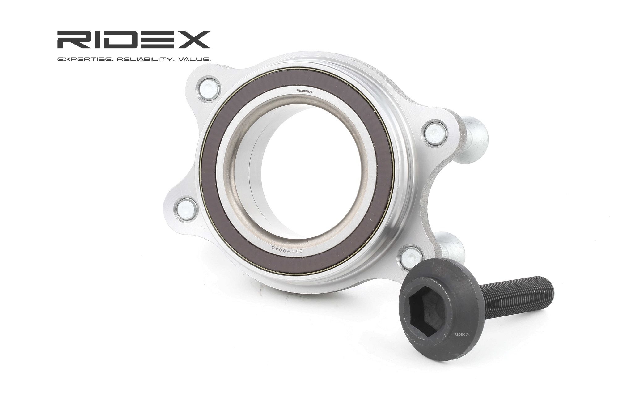 RIDEX Kit De Roulement De Roue 654W0048 Jeu de roulements de roue AUDI,PORSCHE,A4 8K2, B8,A4 Avant 8