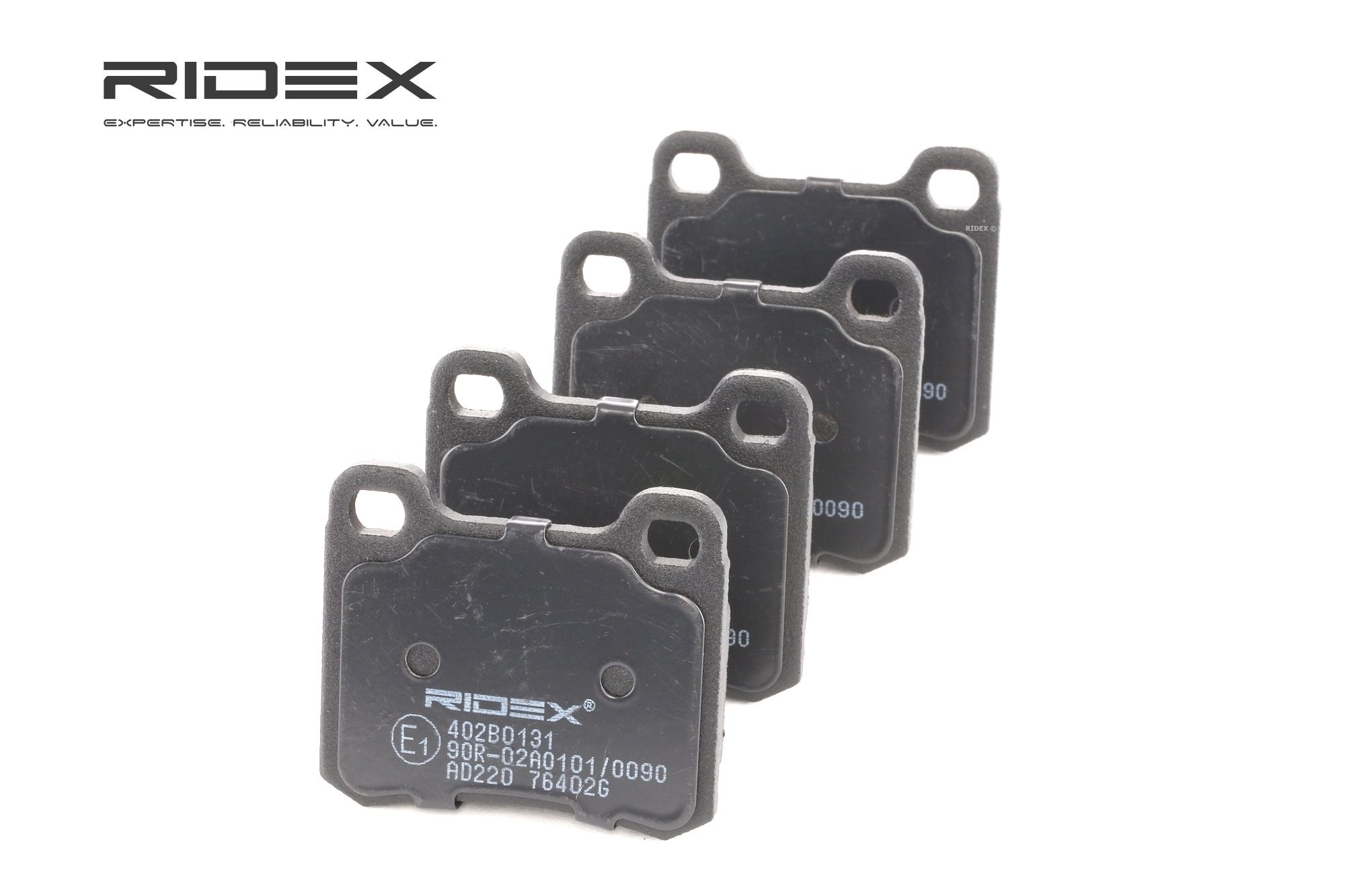 RIDEX Plaquettes De Frein 402B0131 Jeu De Plaquettes De Frein,Jeu de plaquettes de frein, frein à di