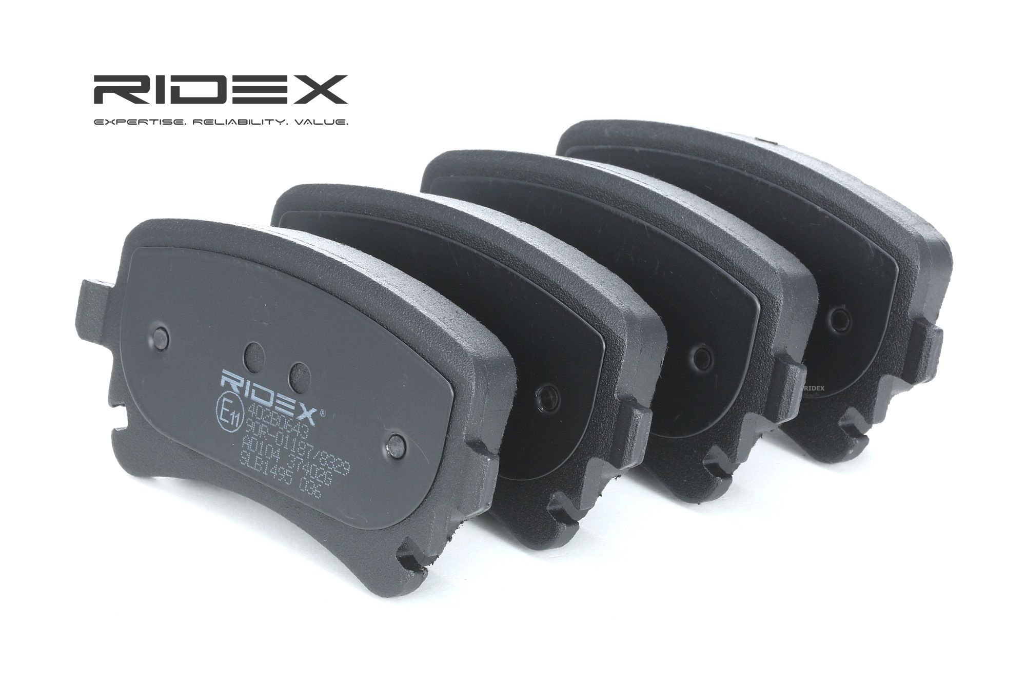 RIDEX Plaquettes De Frein 402B0643 Jeu De Plaquettes De Frein,Jeu de plaquettes de frein, frein à di